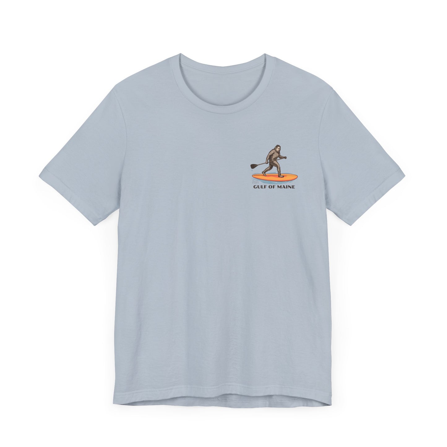 Gulf of Maine Sasquatch Yeti Bigfoot Adventure Tee - Unisex Jersey Short Sleeve T-Shirt