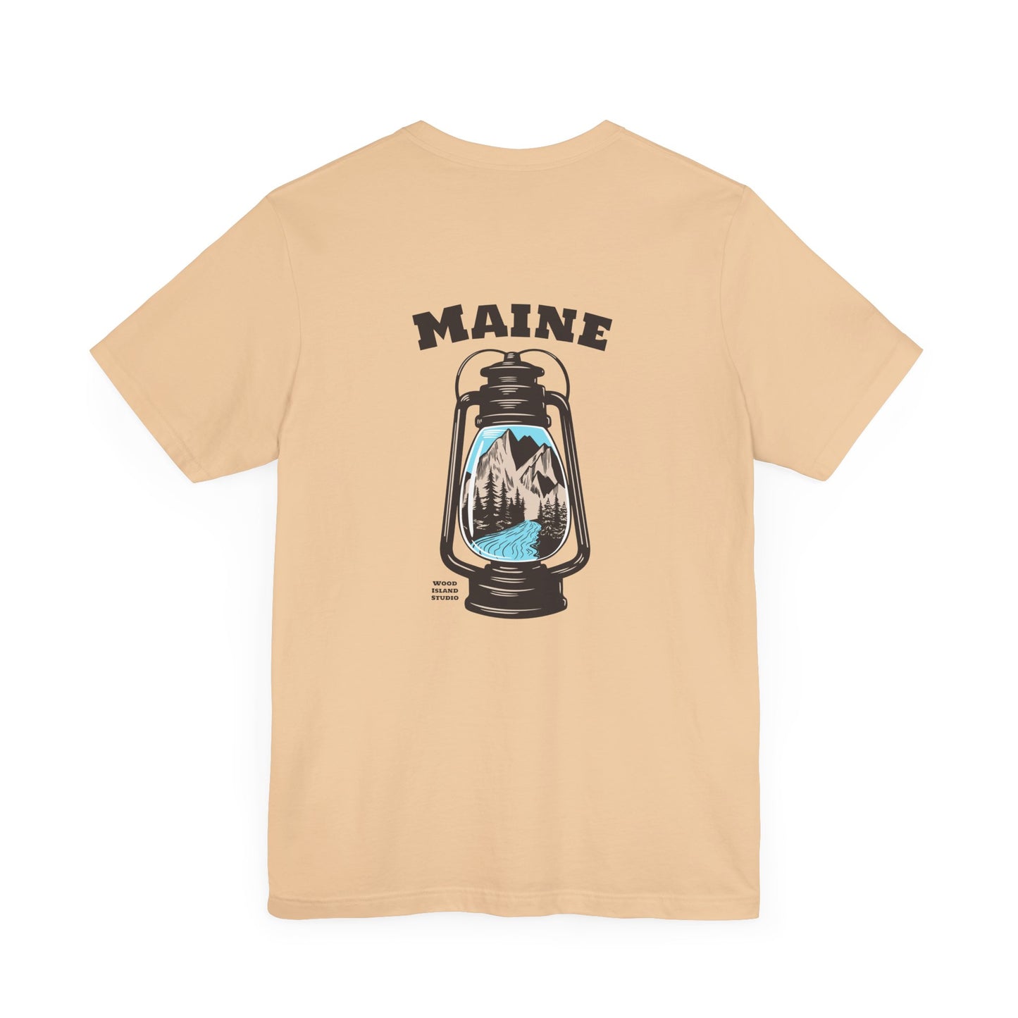 Maine Inspired Lantern Graphic Unisex Tee