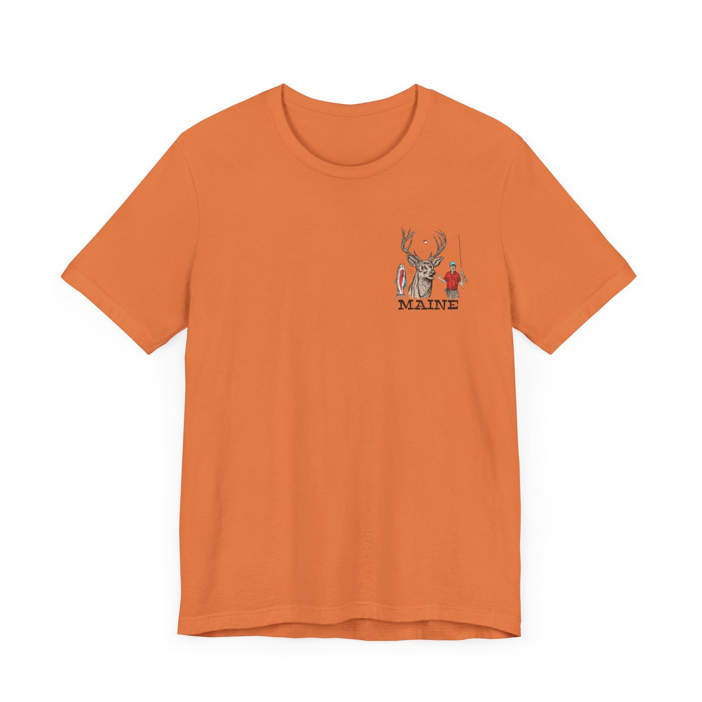 Maine Sportsman Graphic Unisex Tee