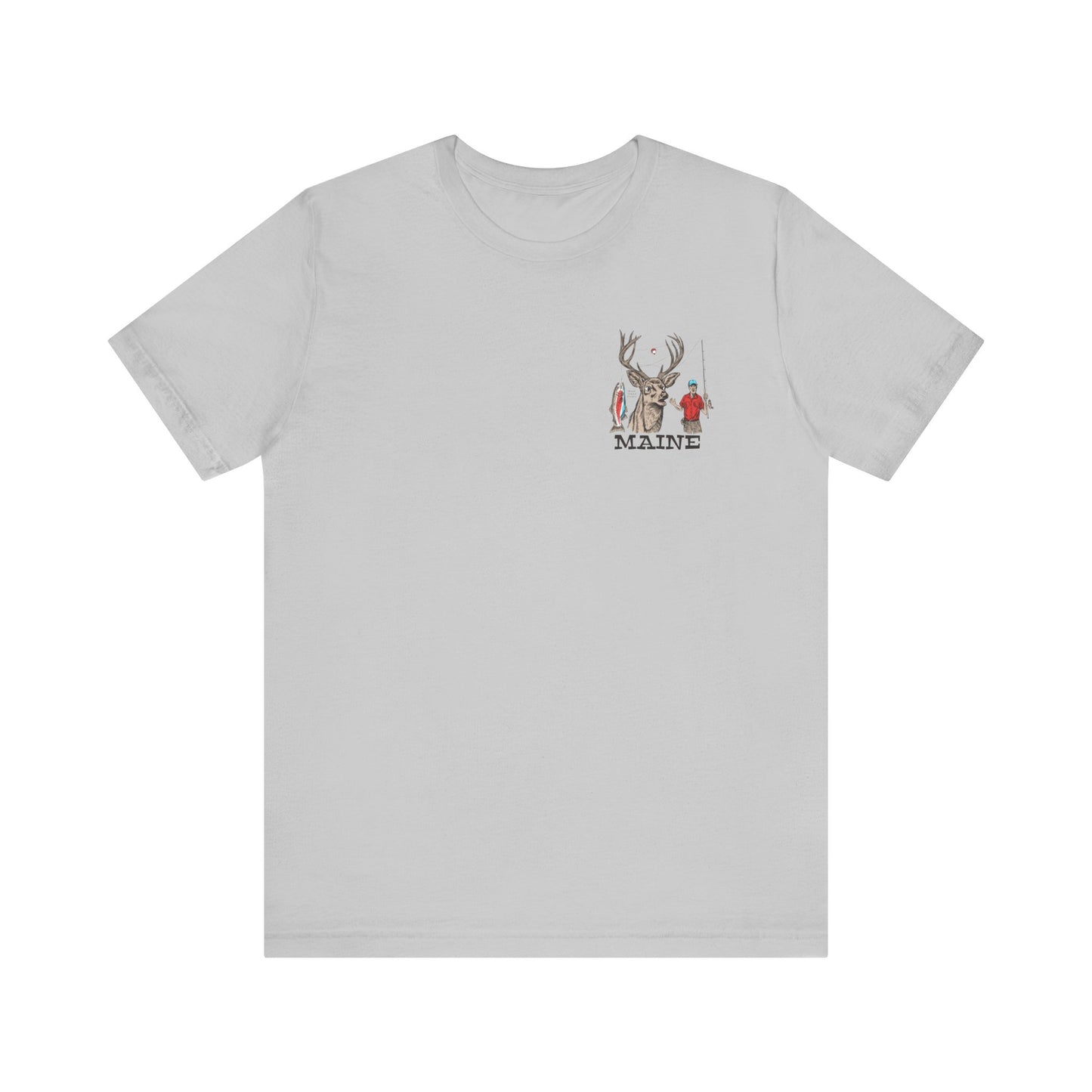 Maine Sportsman Graphic Unisex Tee