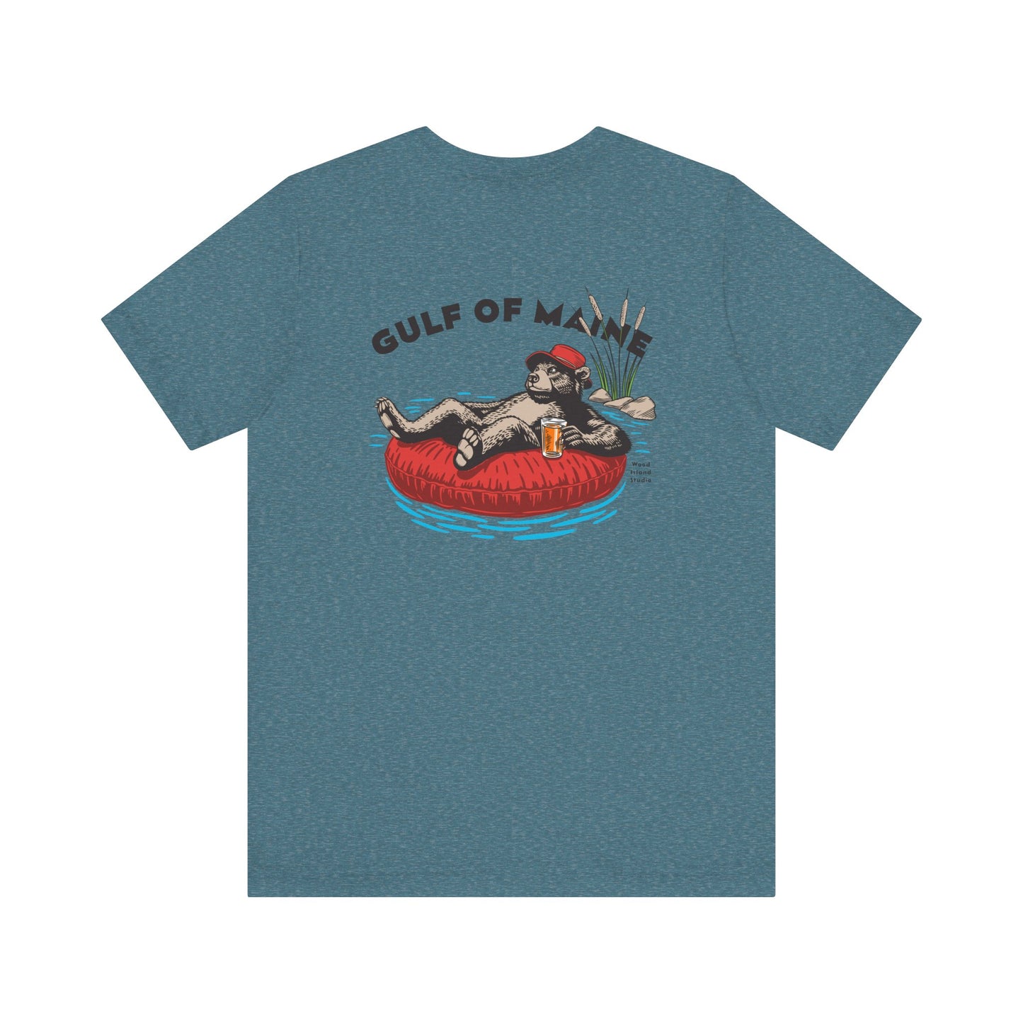 Gulf of Maine Rafting Bear Graphic Tee