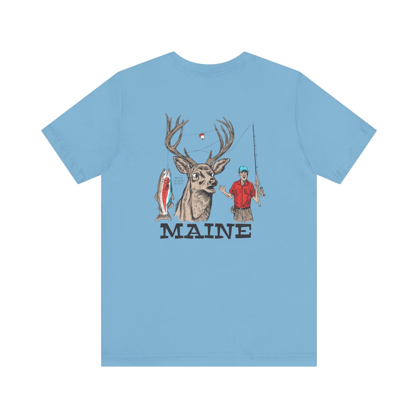 Maine Sportsman Graphic Unisex Tee