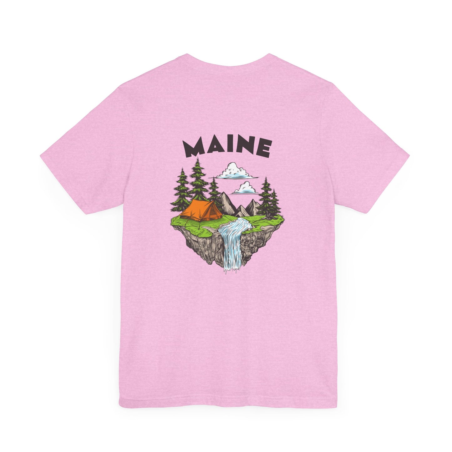 Maine Camping Graphic Tee