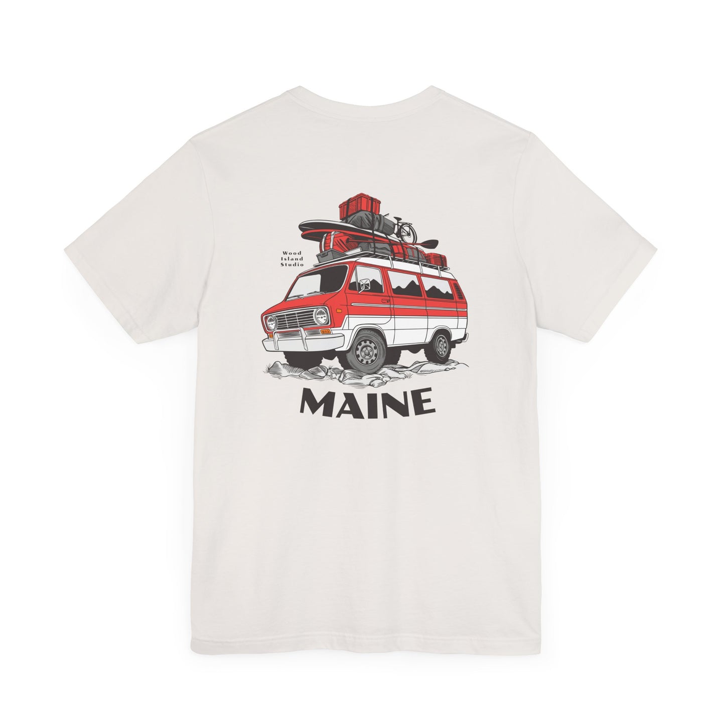 Maine Campout Graphic Unisex Tee