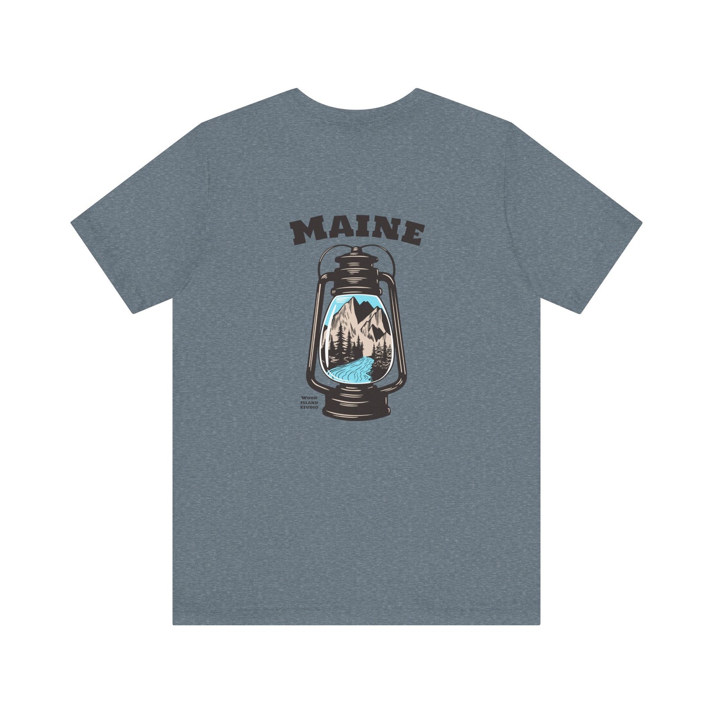 Maine Inspired Lantern Graphic Unisex Tee