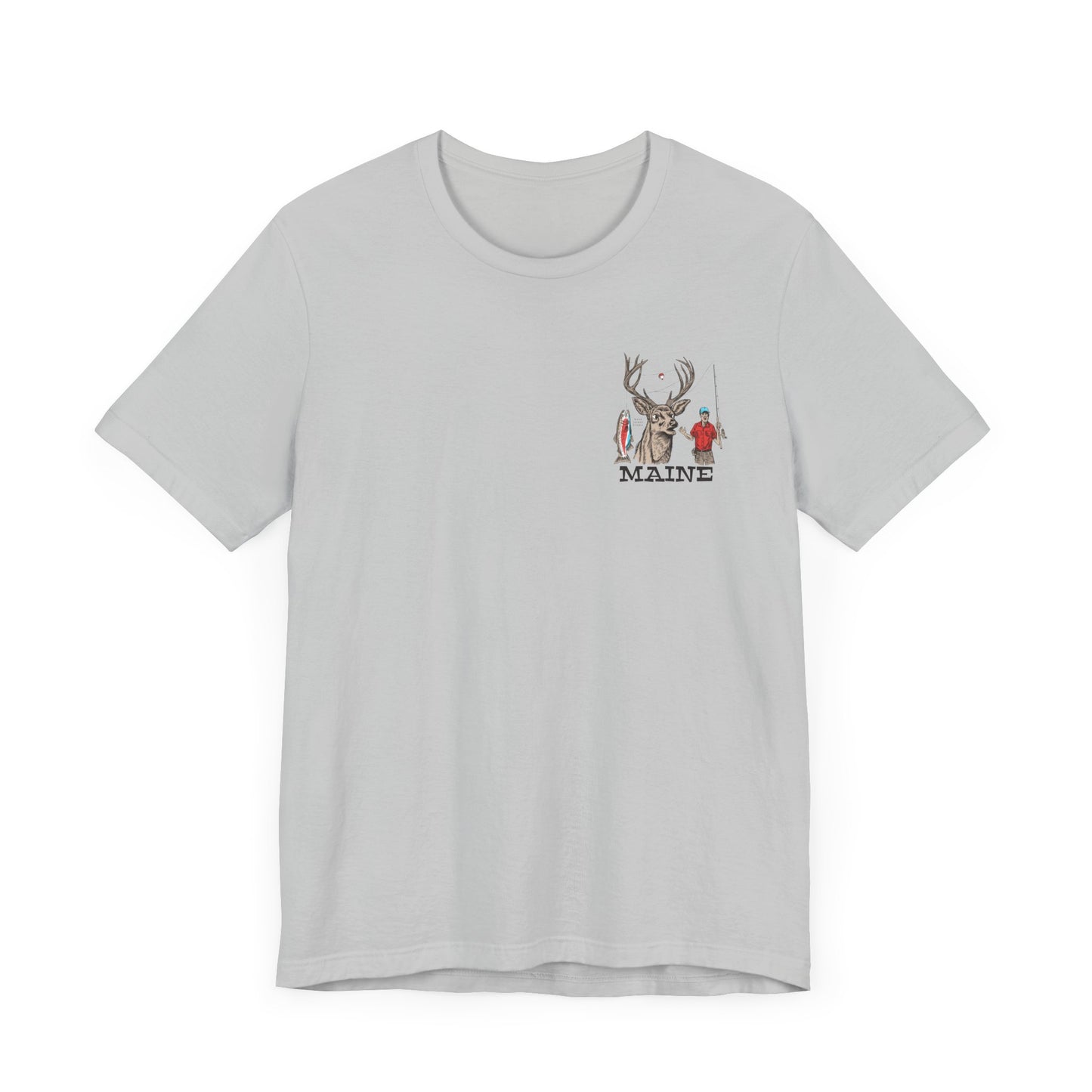 Maine Sportsman Graphic Unisex Tee