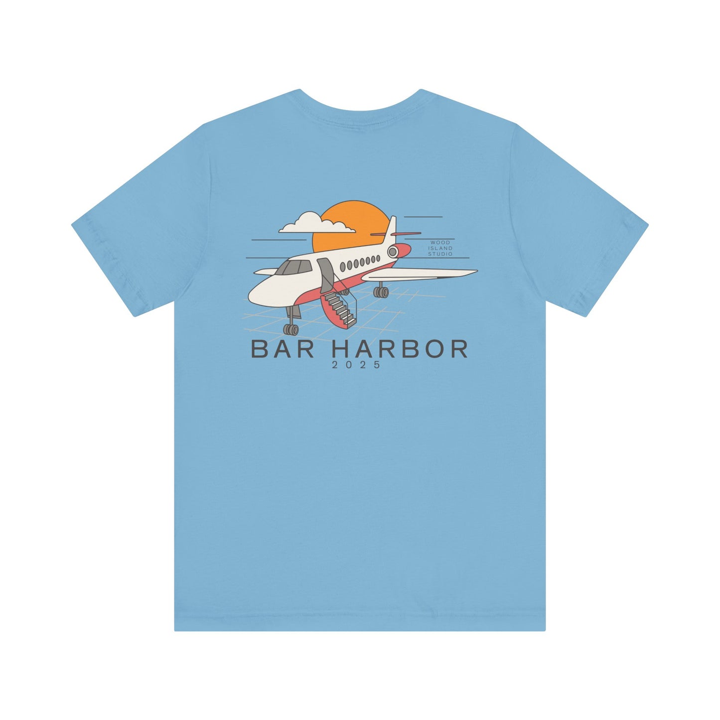 Bar Harbor Maine Aviation Graphic Tee