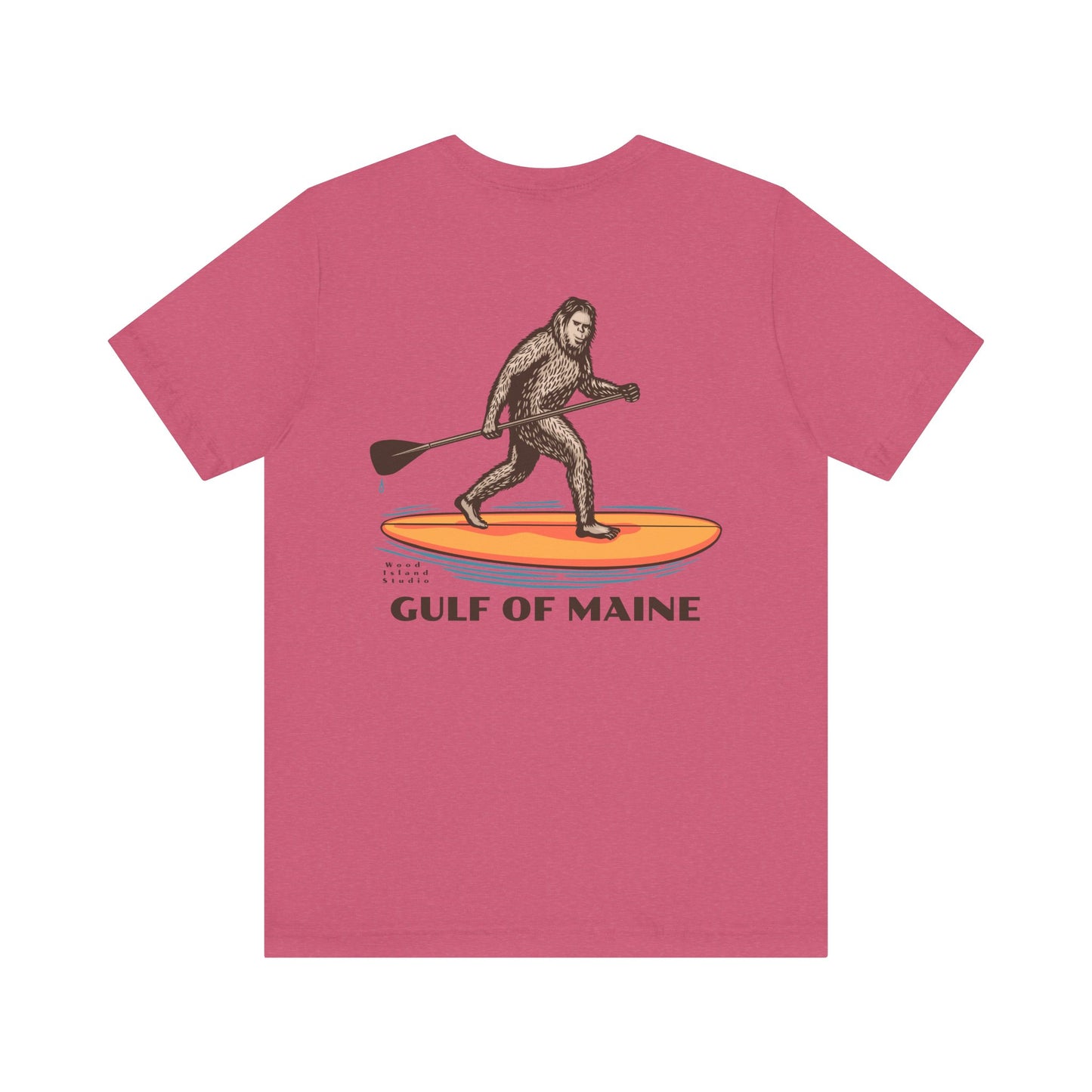 Gulf of Maine Yeti Adventure Tee - Unisex Jersey Short Sleeve T-Shirt