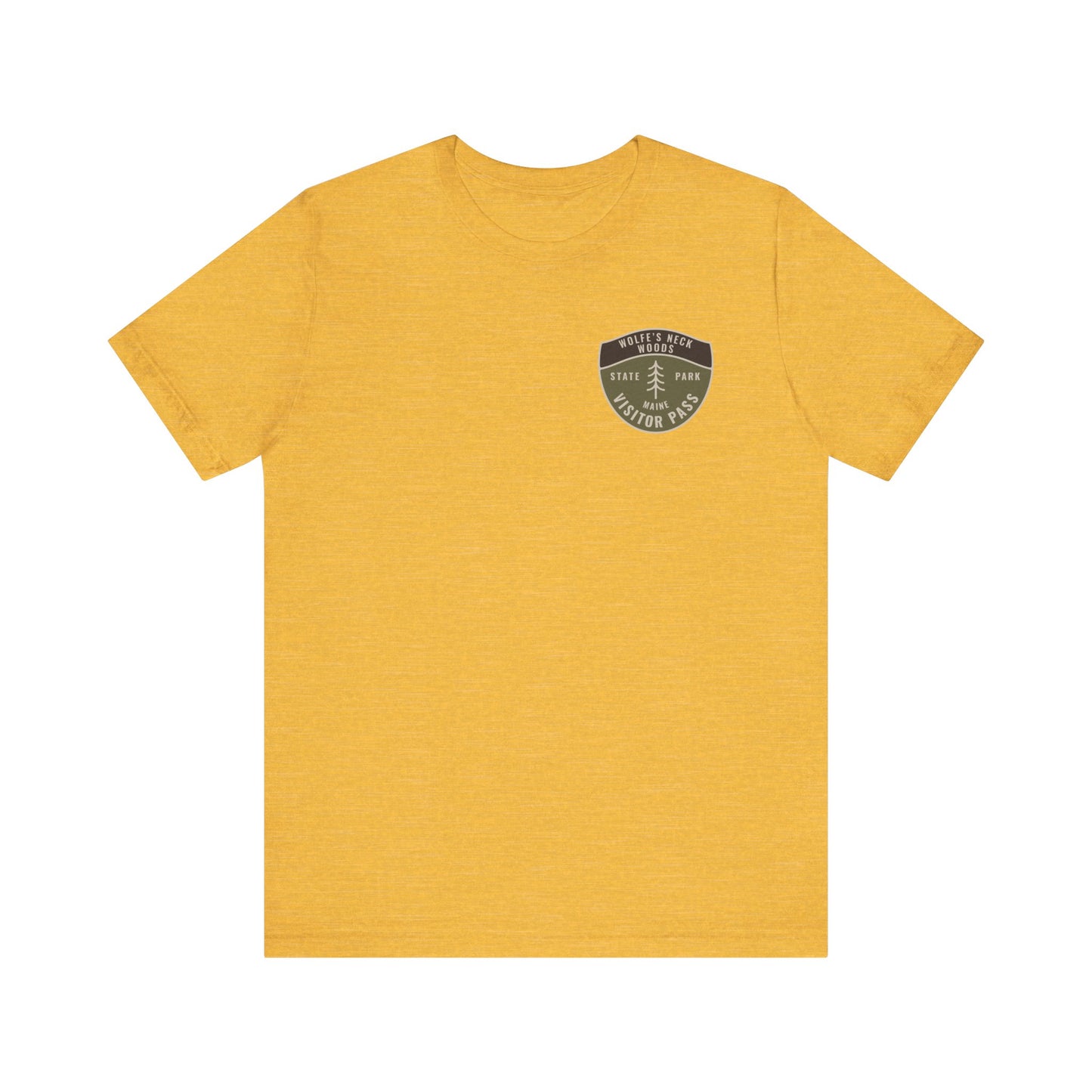 Maine State Park - WOLFE'S NECK WOODS Visitor Pass Graphic Tee