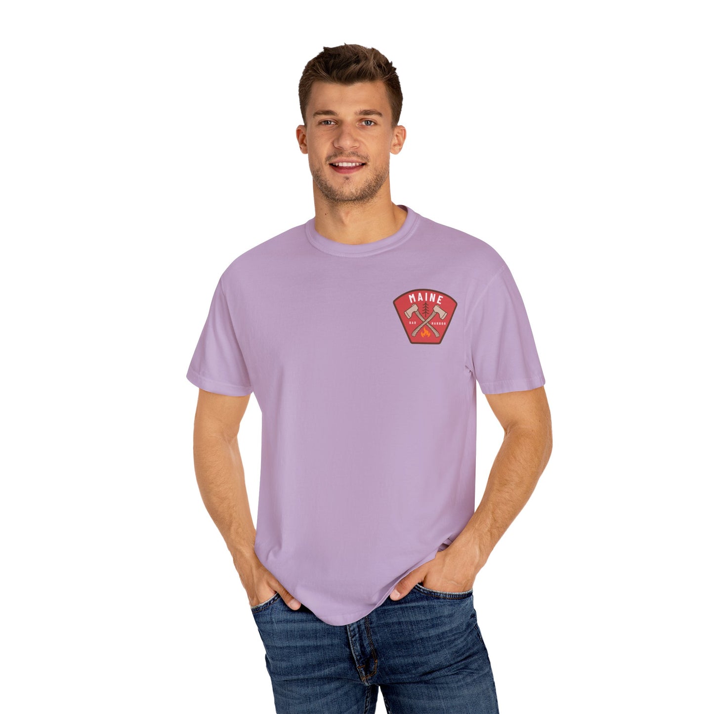 BAR HARBOR MAINE - Camping T-shirt
