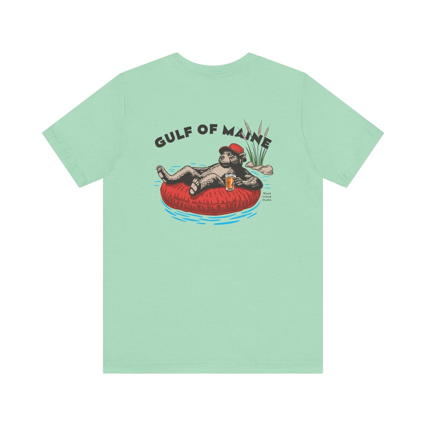 Gulf of Maine Rafting Bear Graphic Tee