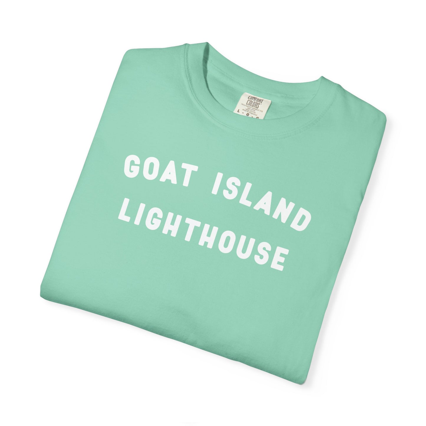 Maine's Best Spots - GOAT ISLAND LIGHTHOUSE - T-Shirt