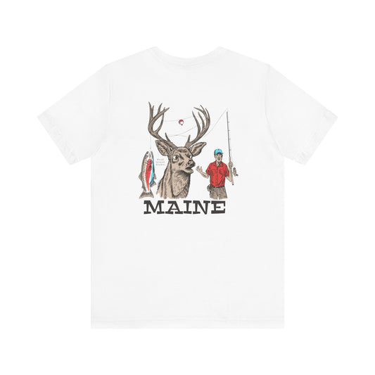 Maine Sportsman Graphic Unisex Tee