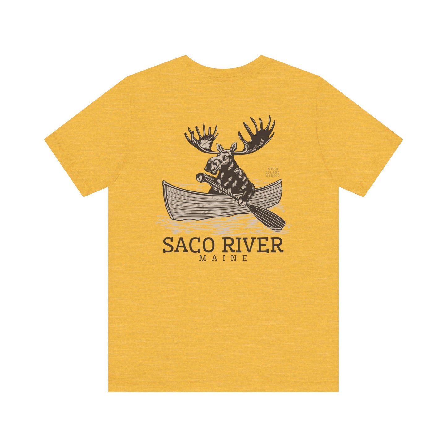 Saco River Rowing Moose Graphic Tee