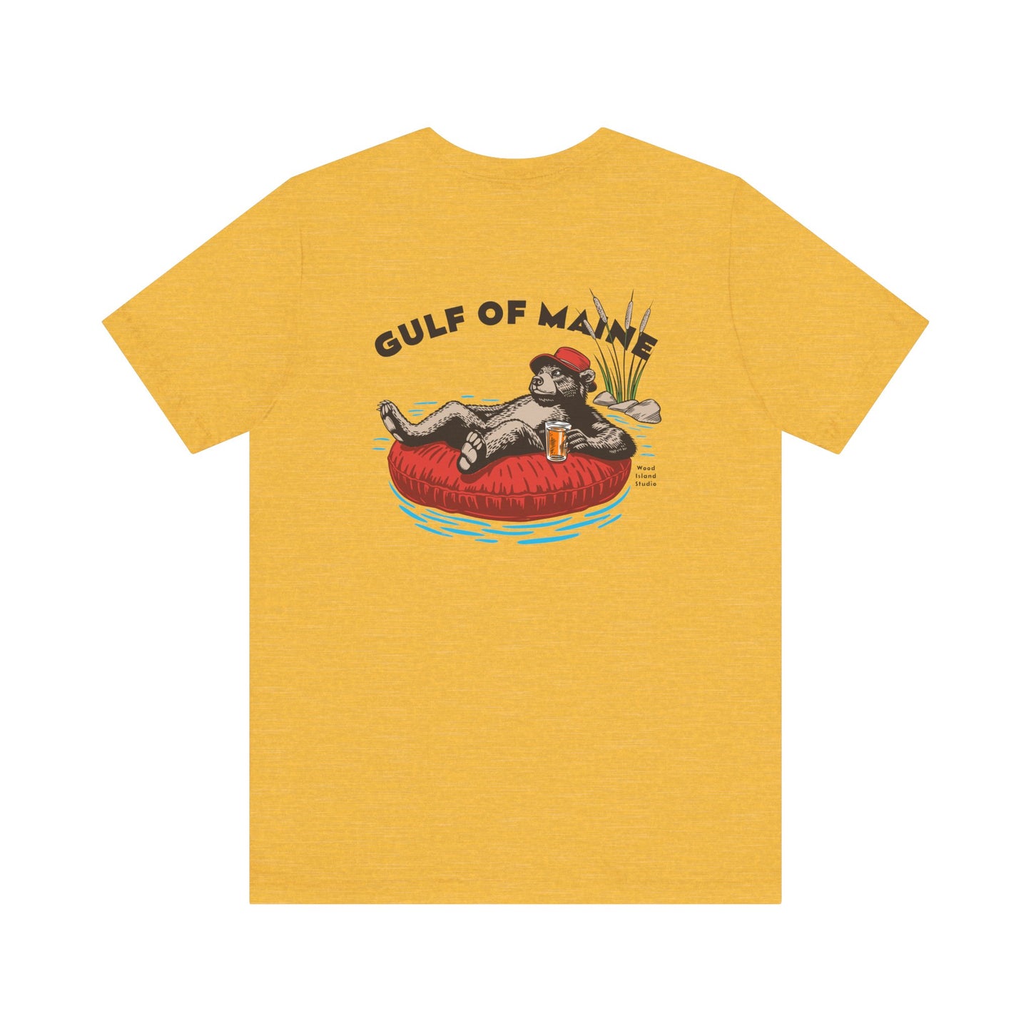Gulf of Maine Rafting Bear Graphic Tee