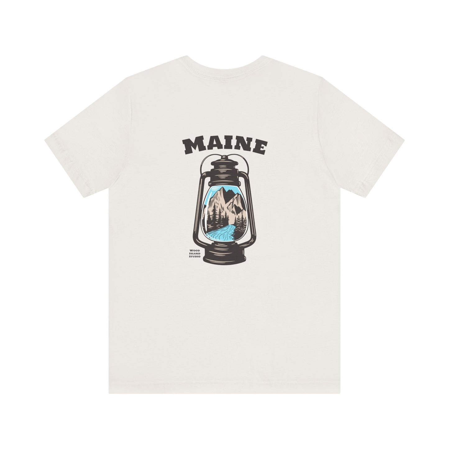 Maine Inspired Lantern Graphic Unisex Tee