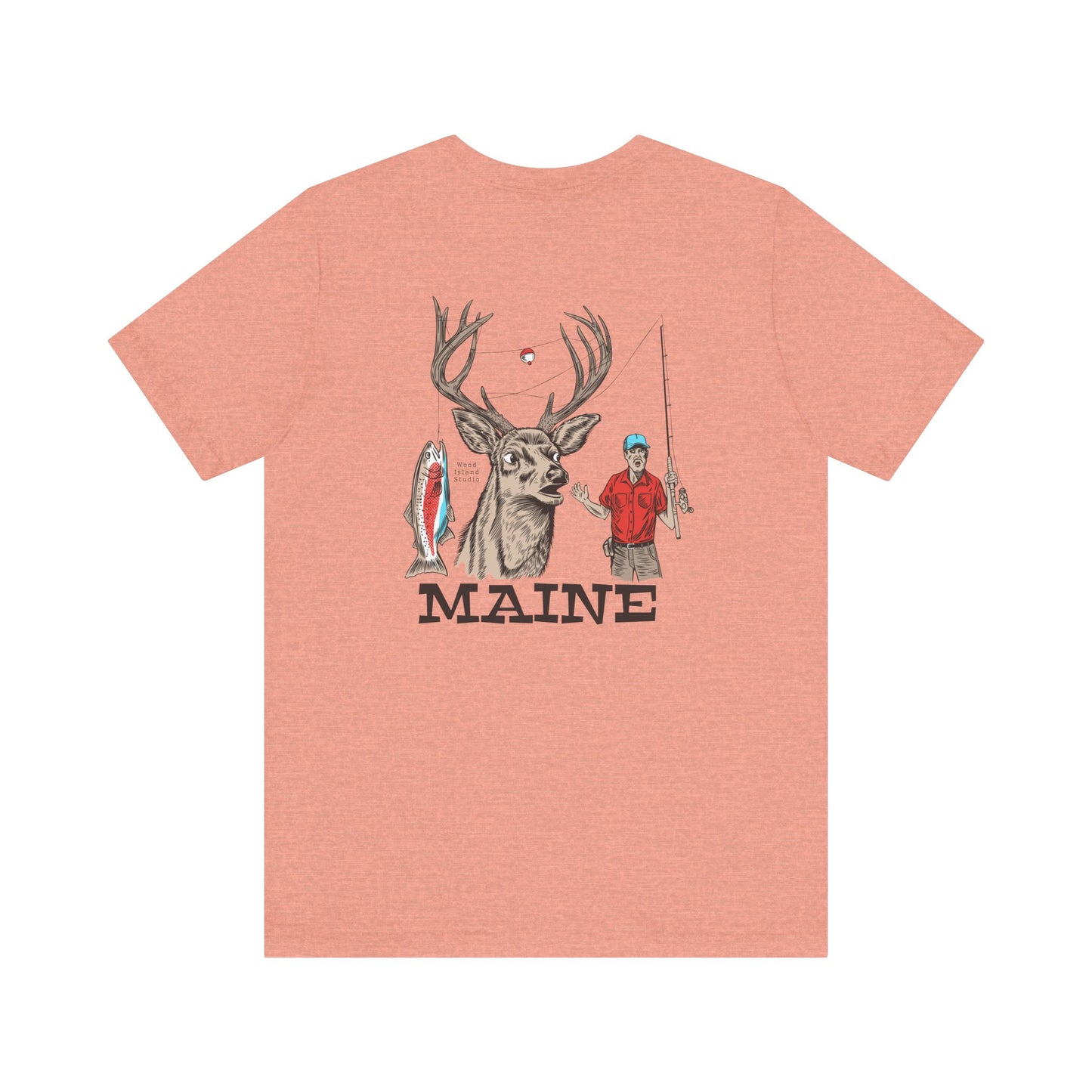 Maine Sportsman Graphic Unisex Tee