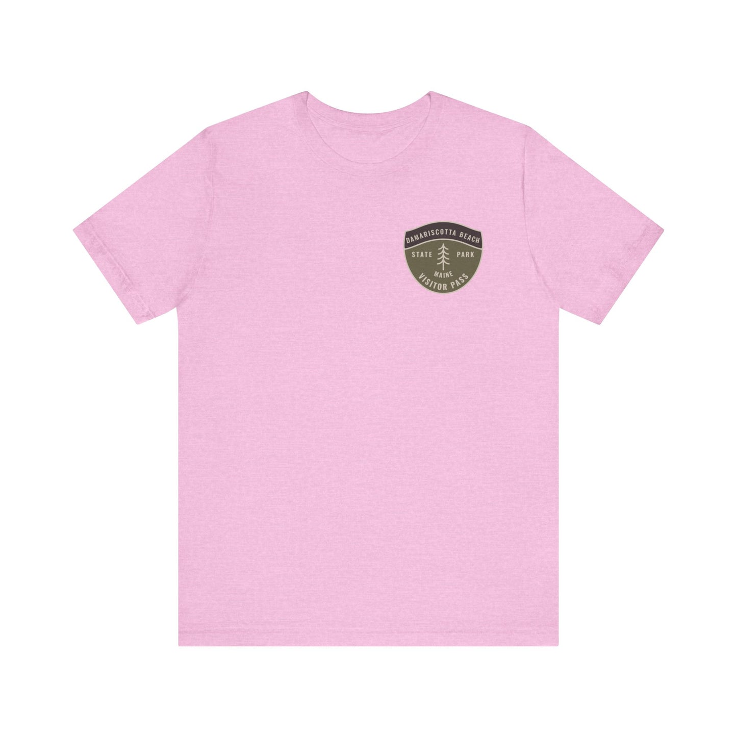Maine State Park -DAMARISCOTTA LAKE Visitor Pass Graphic Tee