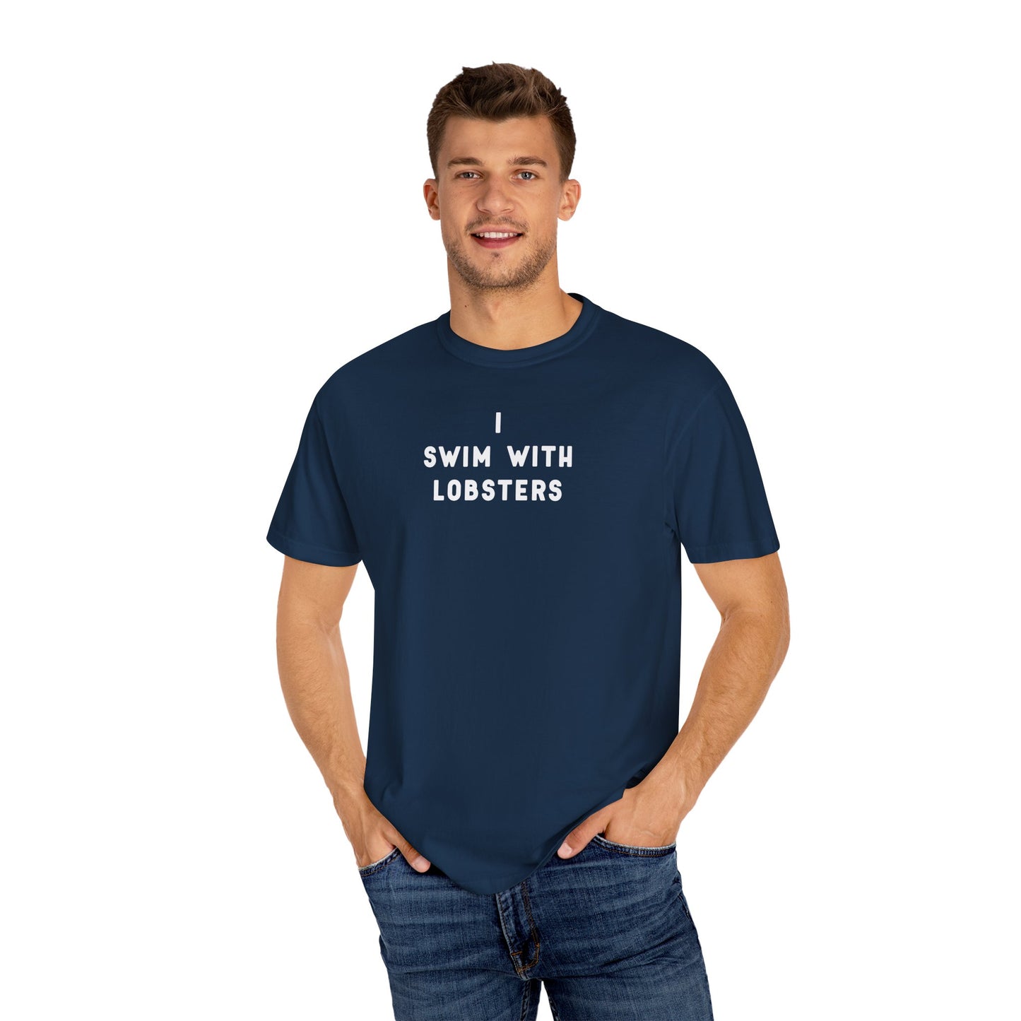 I SWIM WITH LOBSTERS - T-shirt