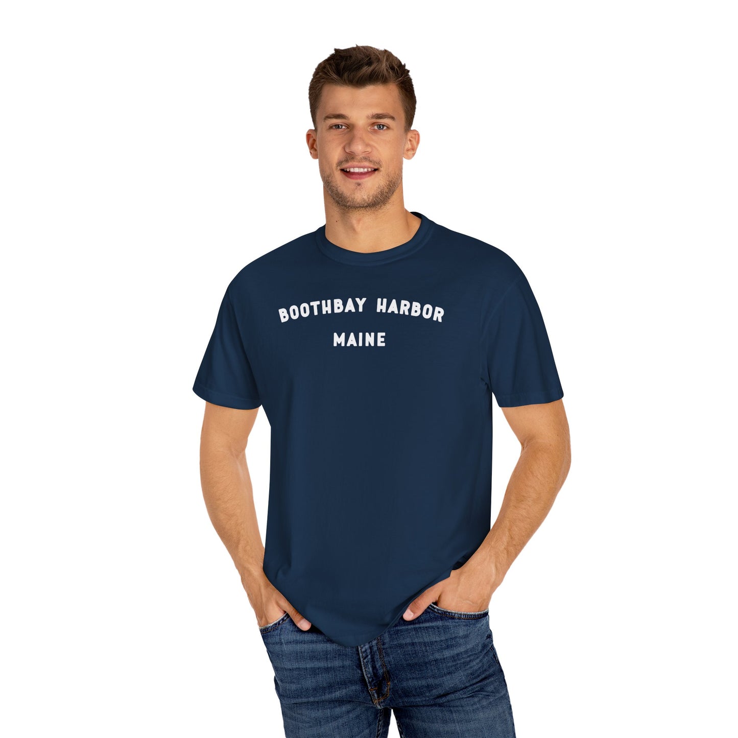 BOOTHBAY HARBOR MAINE tee