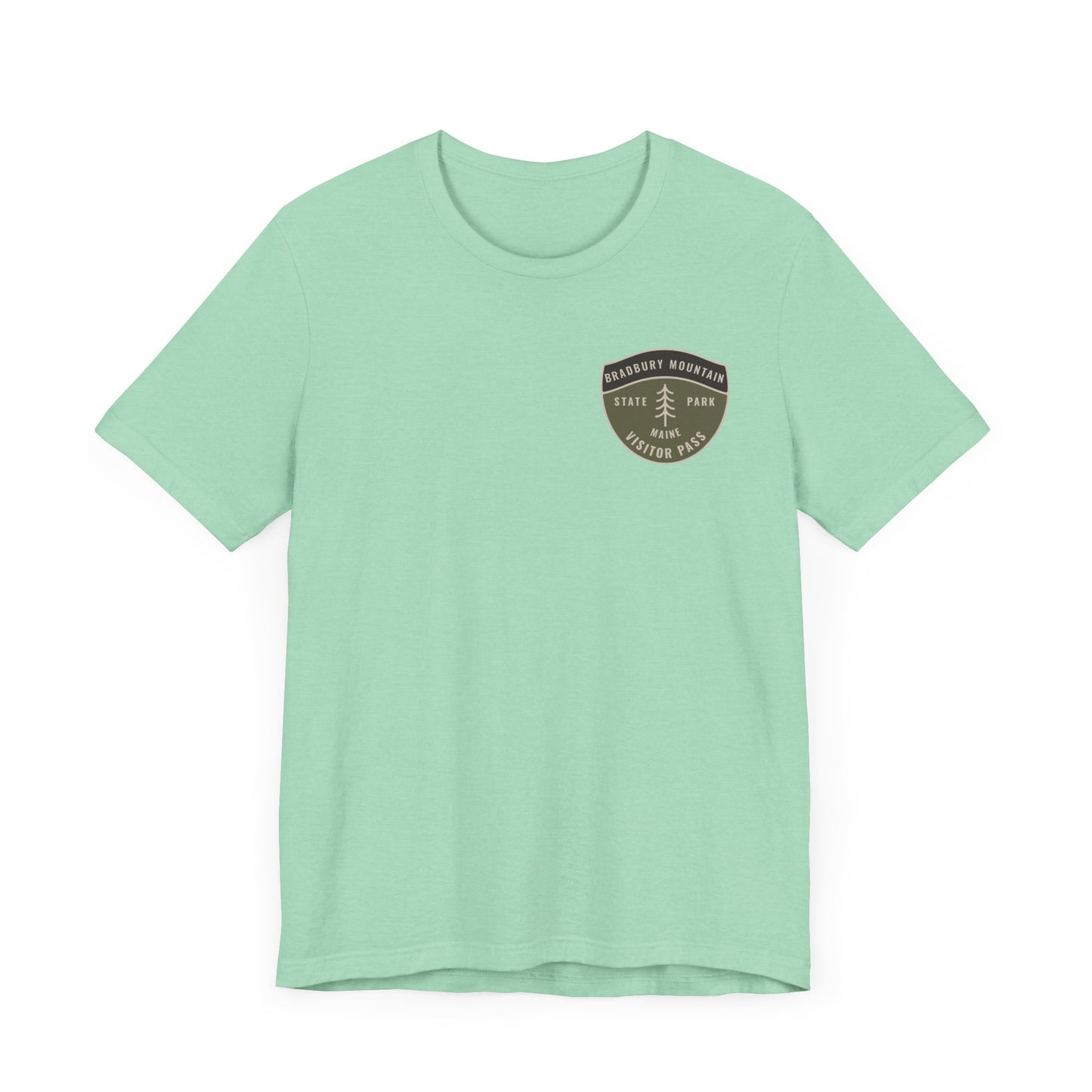 Maine State Park - BRADBURY MOUNTAIN Visitor Pass Graphic Tee