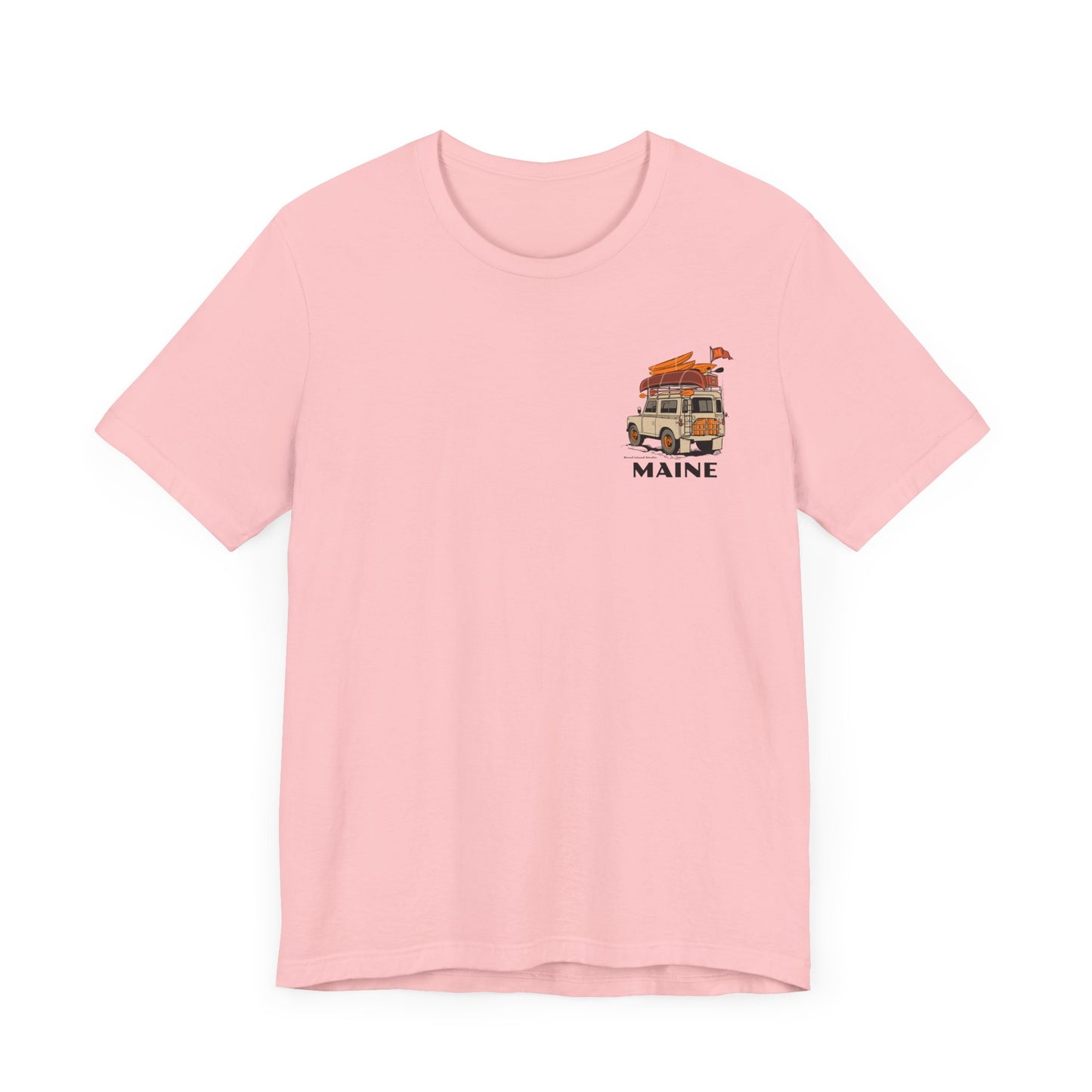 Maine Adventure Unisex Short Sleeve Tee - Perfect for Summer Trips!