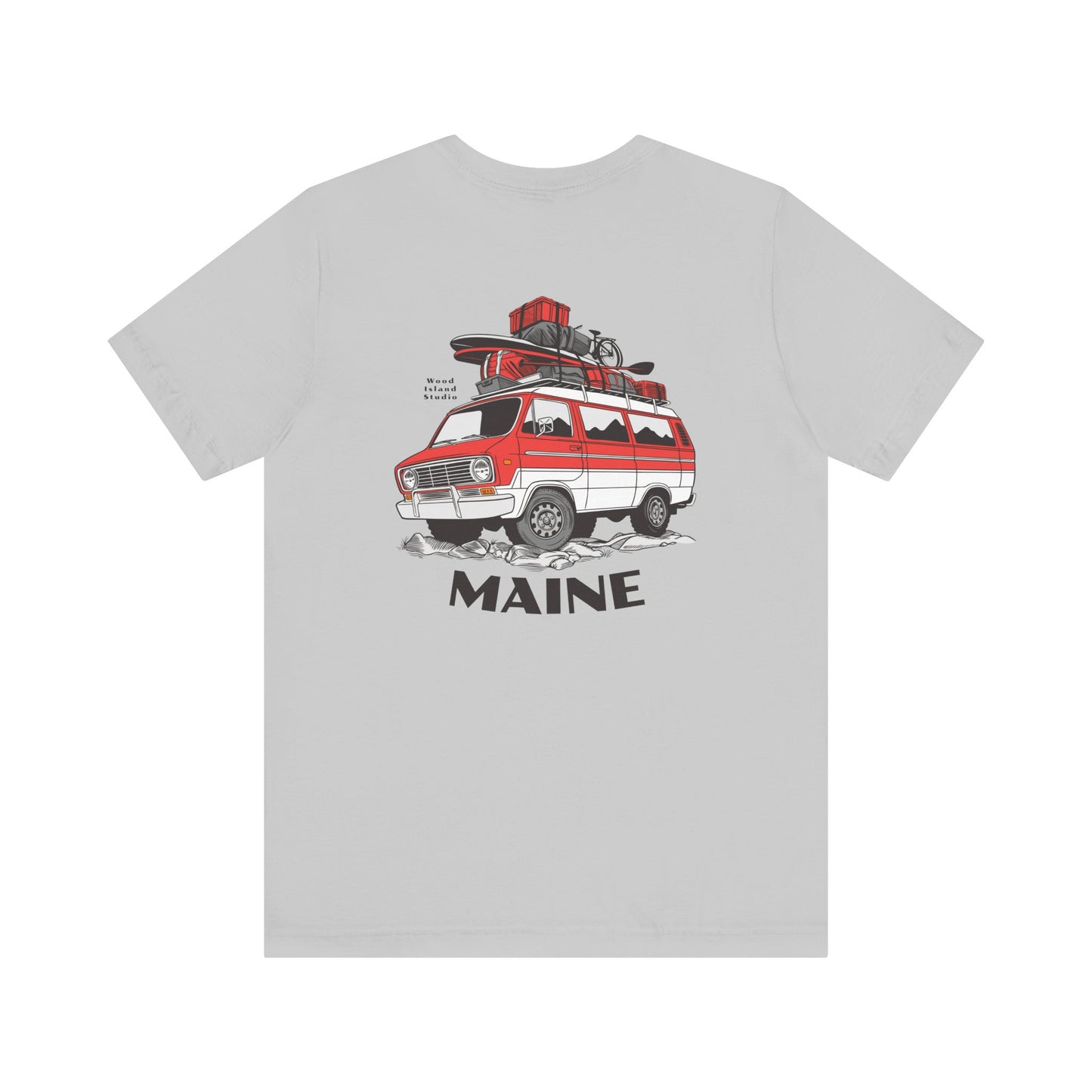 Maine Campout Graphic Unisex Tee