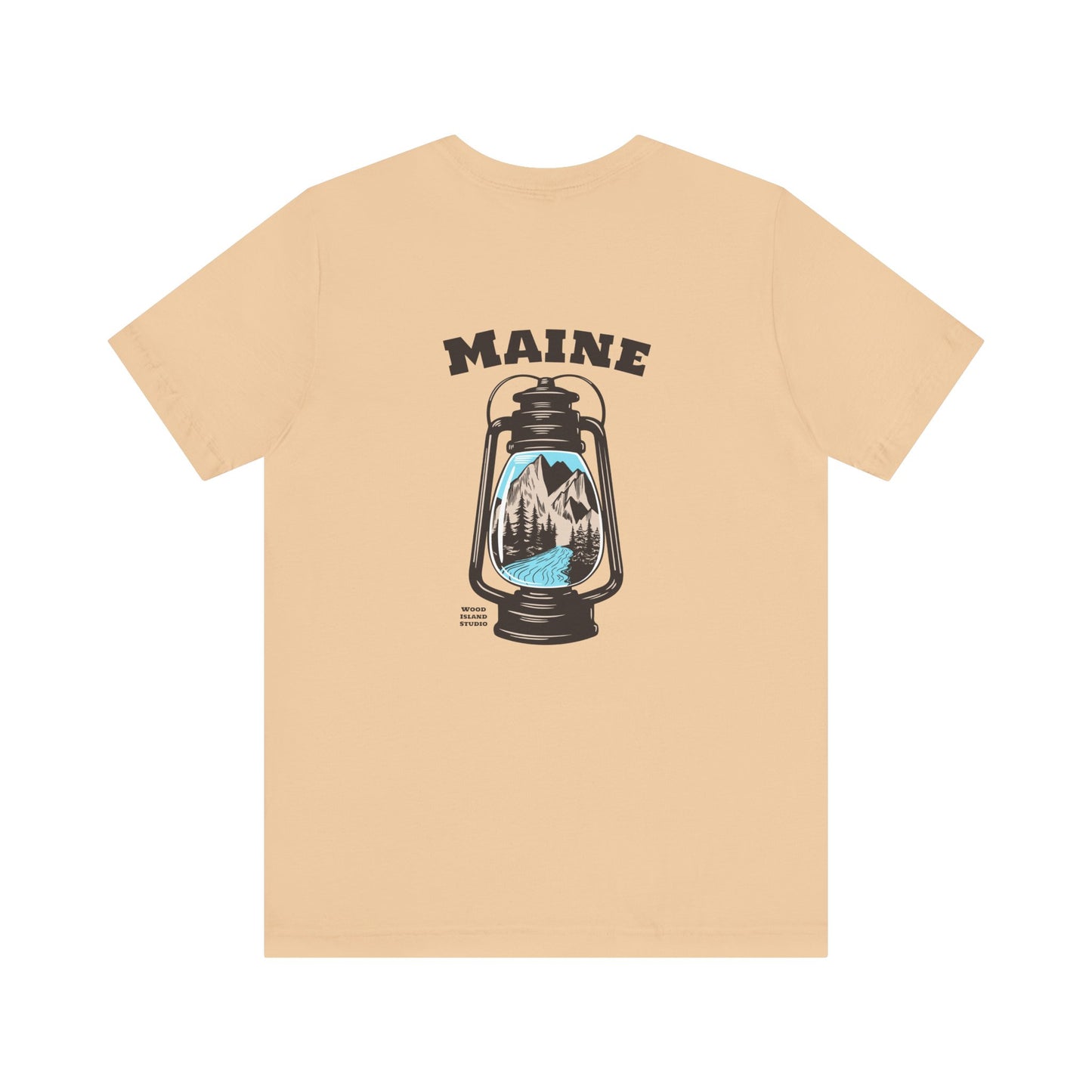 Maine Inspired Lantern Graphic Unisex Tee