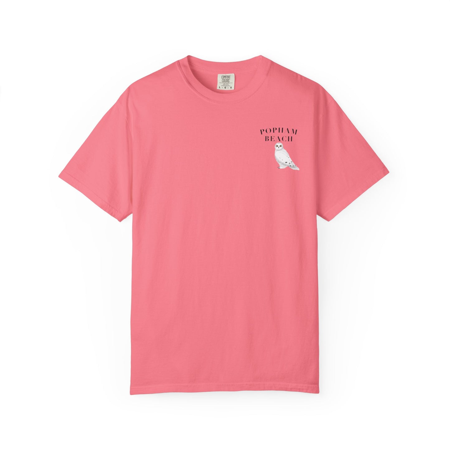 Popham Beach Snowy Owl Tee – Comfort Colors 1717
