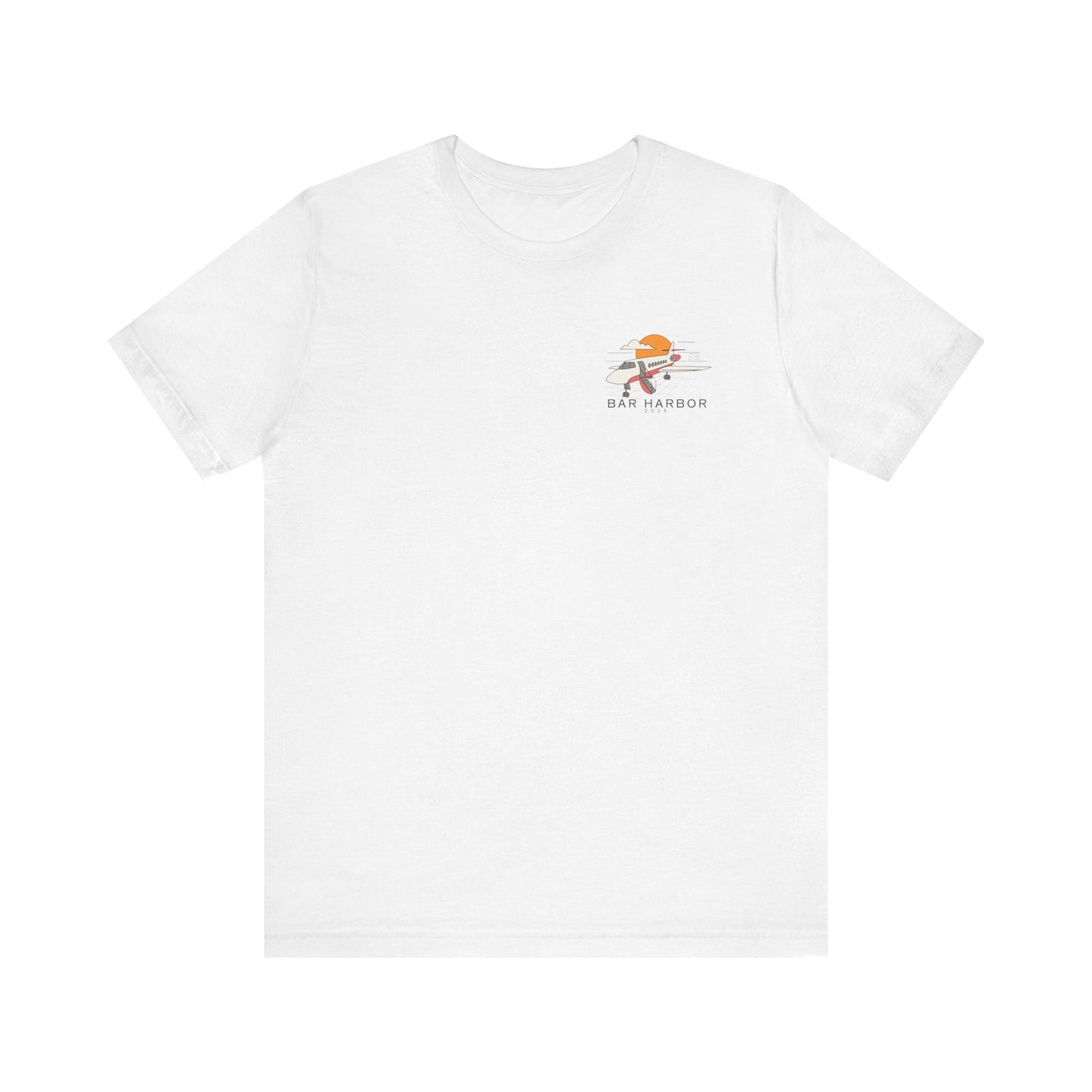Bar Harbor Maine Aviation Graphic Tee