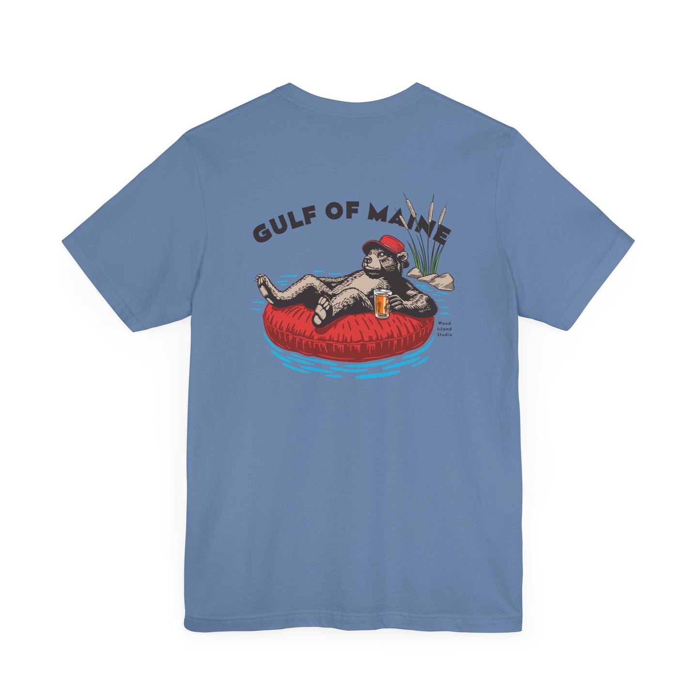 Gulf of Maine Rafting Bear Graphic Tee