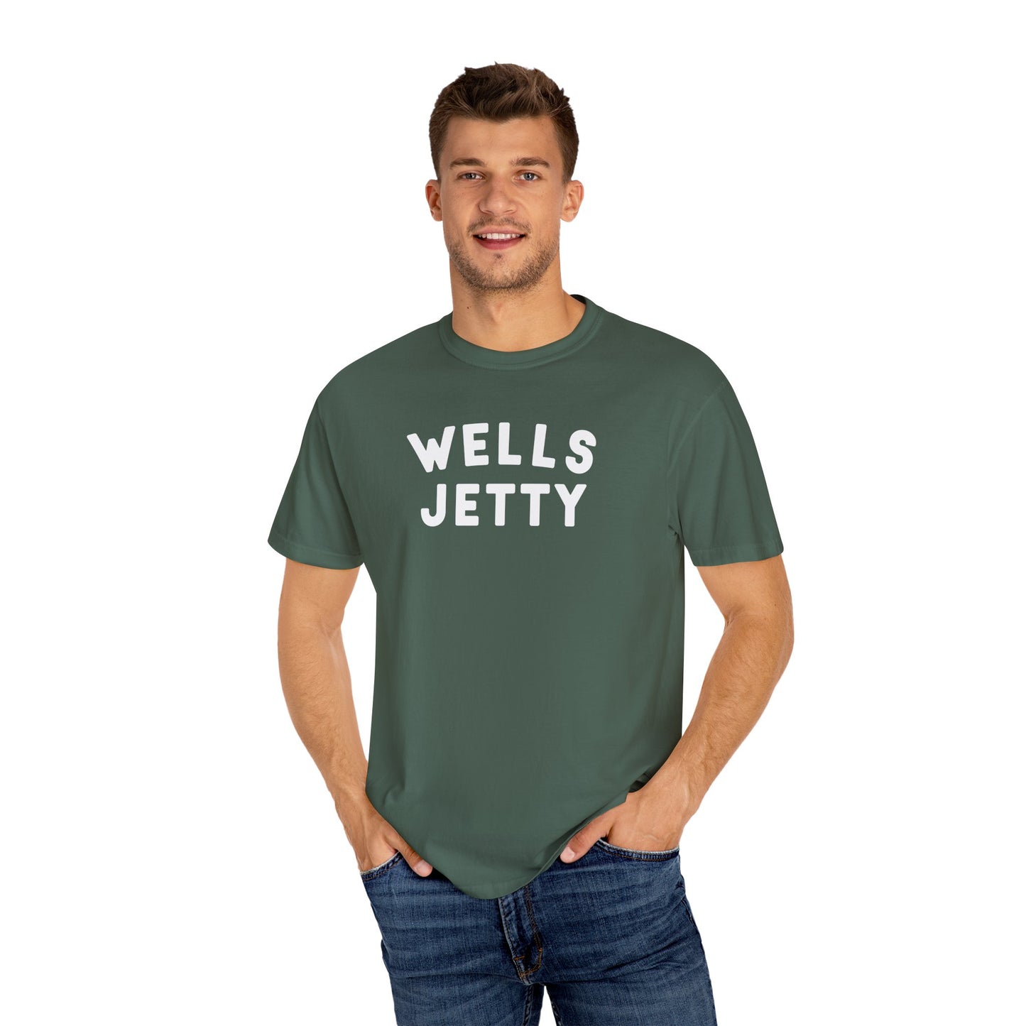 Maine's Hidden Spots - Tshirt - WELLS JETTY