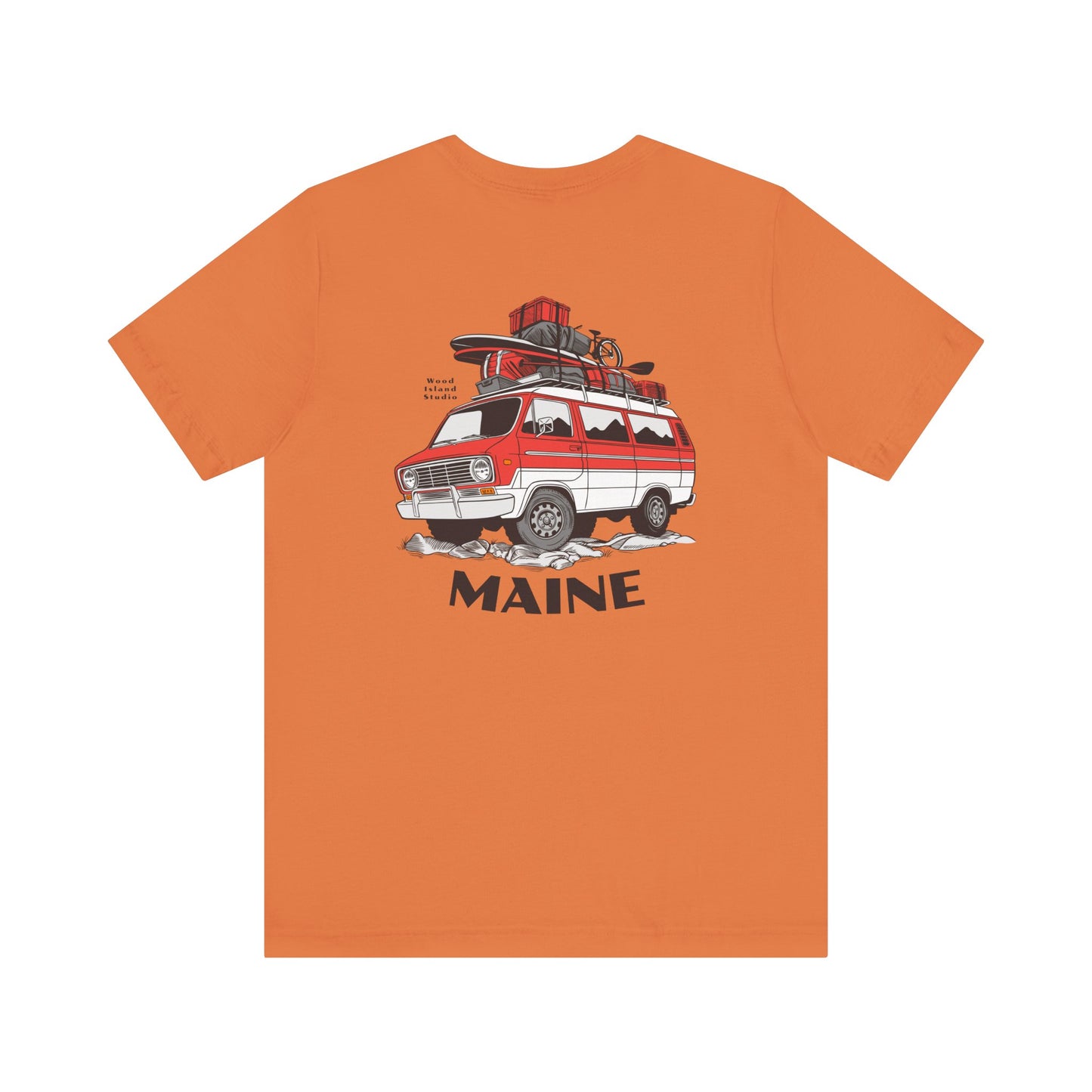 Maine Campout Graphic Unisex Tee