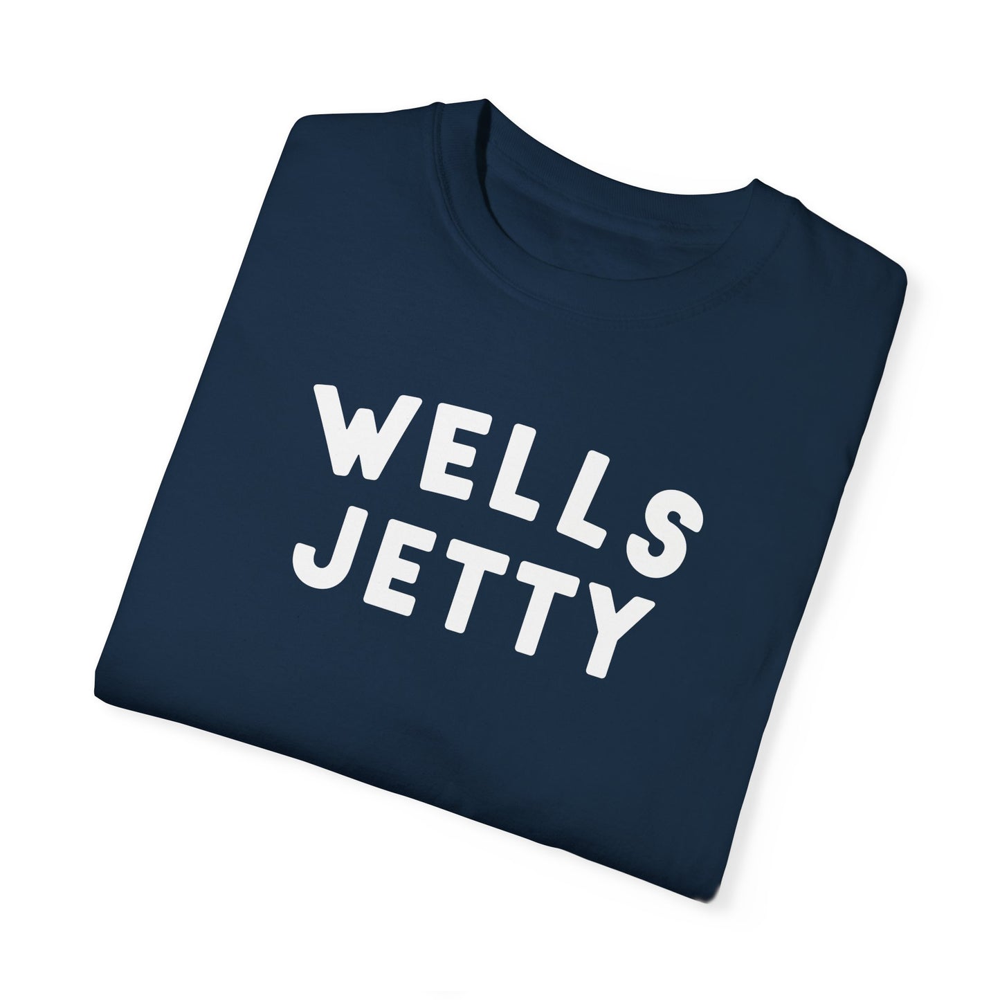 Maine's Hidden Spots - Tshirt - WELLS JETTY