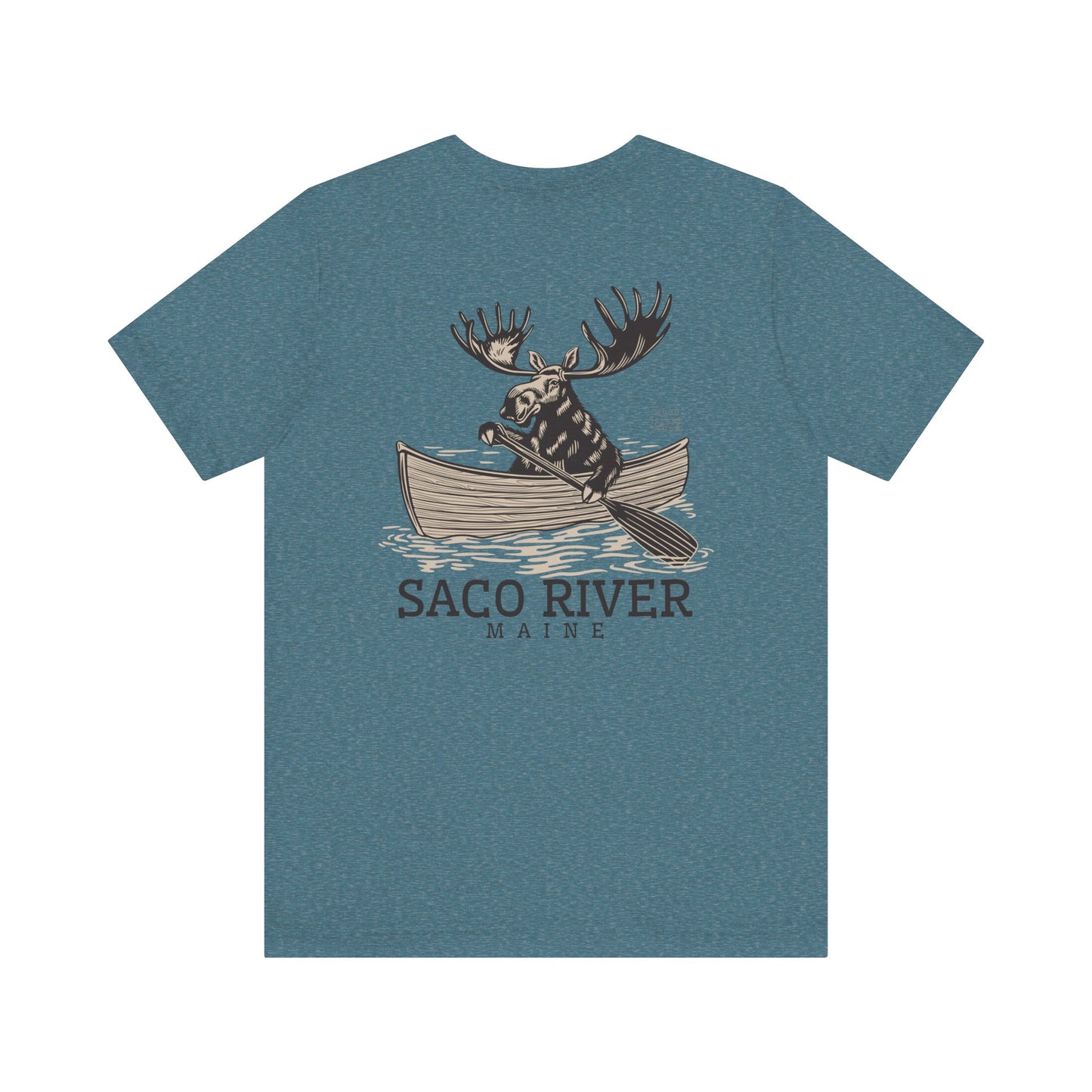 Saco River Rowing Moose Graphic Tee