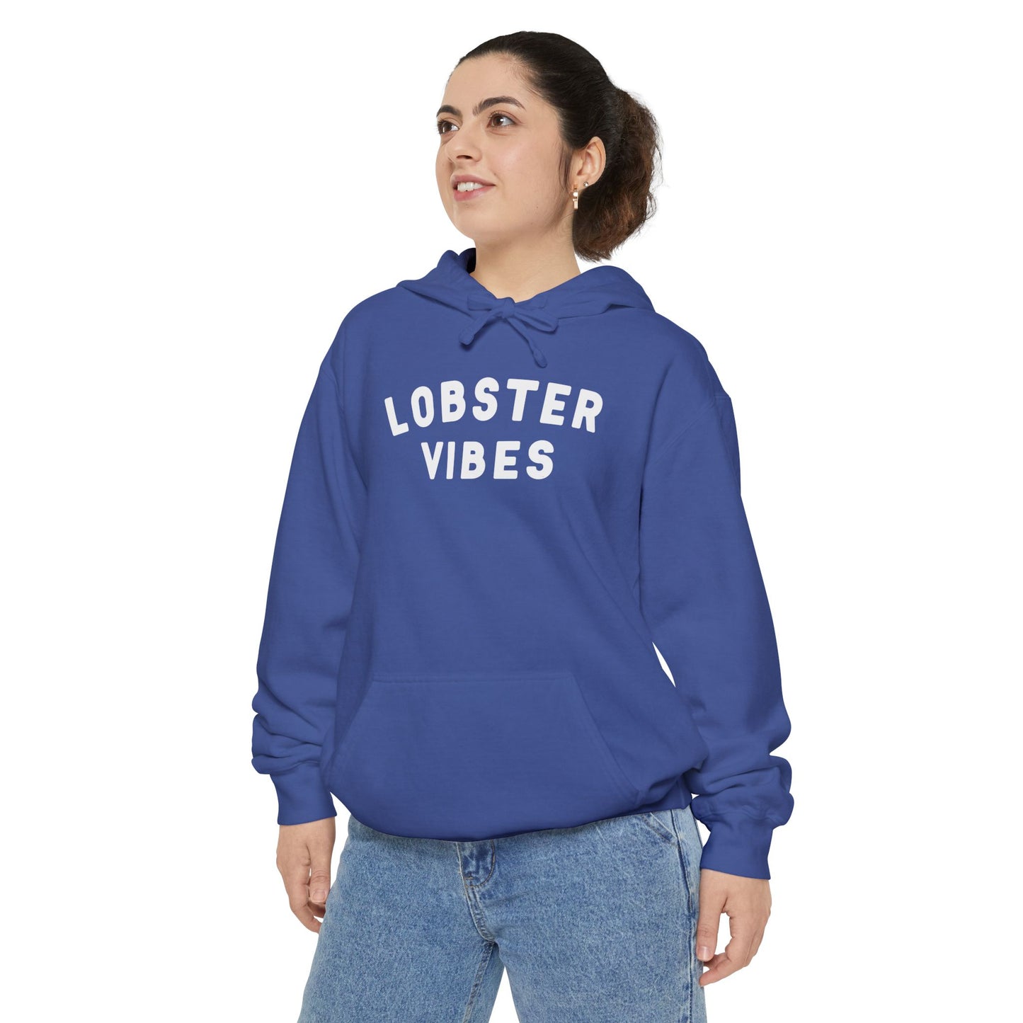 Lobster Vibes Unisex Garment-Dyed Hoodie - Comfortable Coastal Style for Casual Outings
