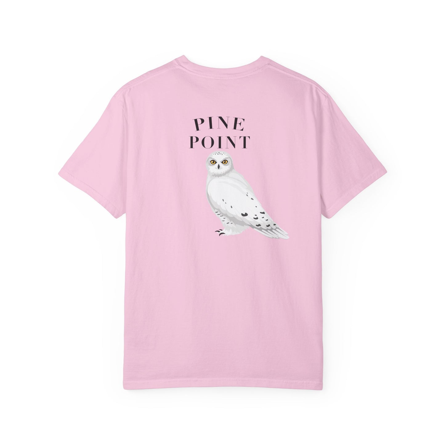 Pine Point Snowy Owl Tee – Comfort Colors 1717