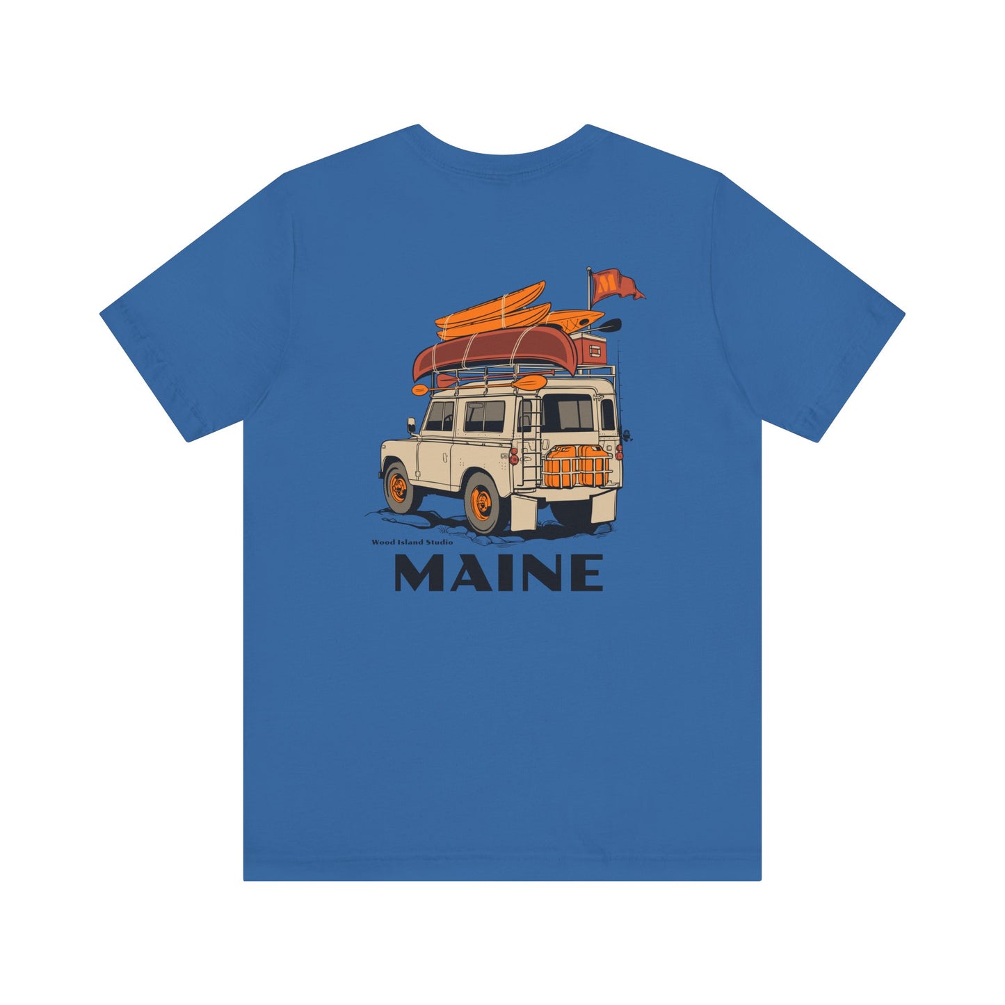 Maine Adventure Unisex Short Sleeve Tee - Perfect for Summer Trips!