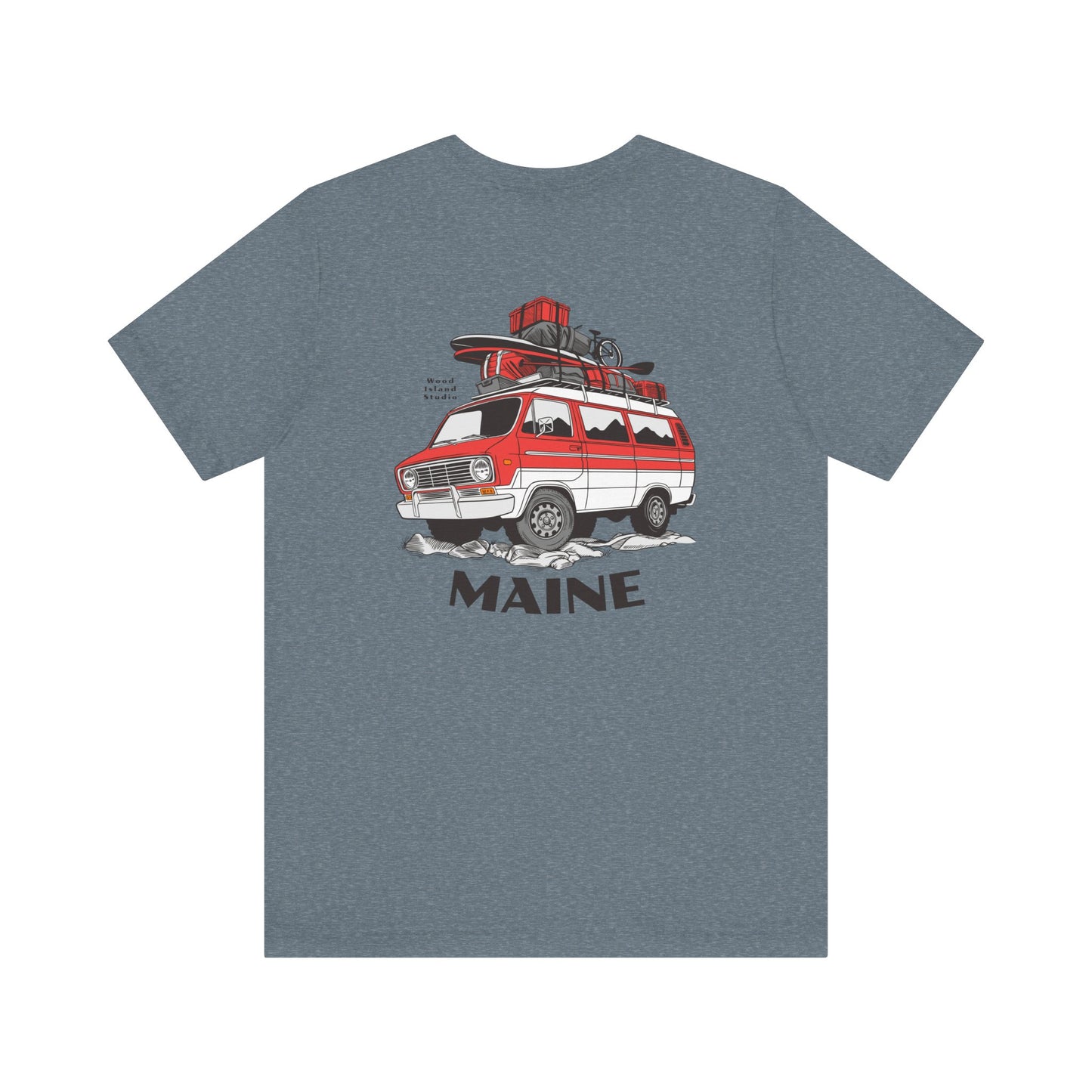 Maine Campout Graphic Unisex Tee