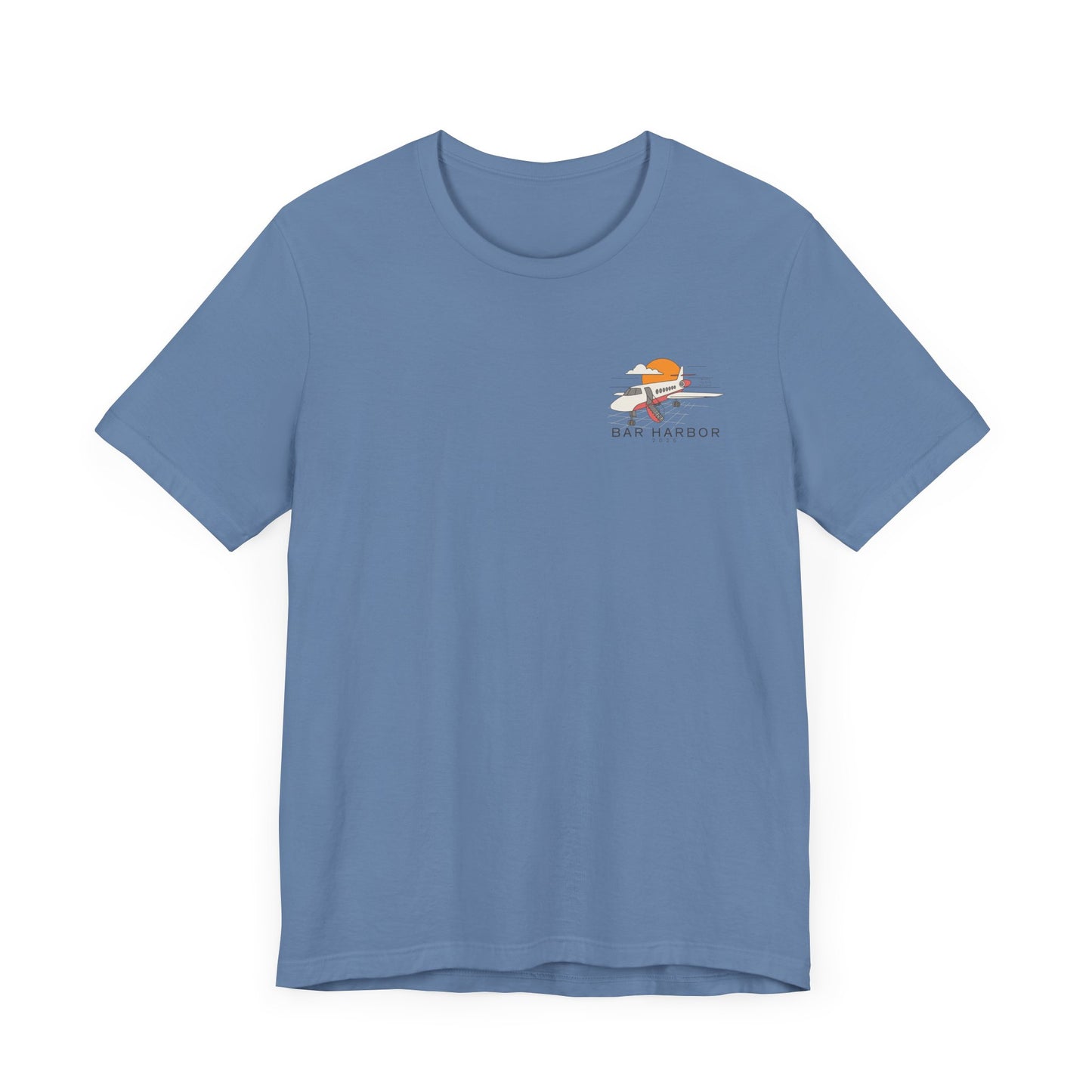 Bar Harbor Maine Aviation Graphic Tee