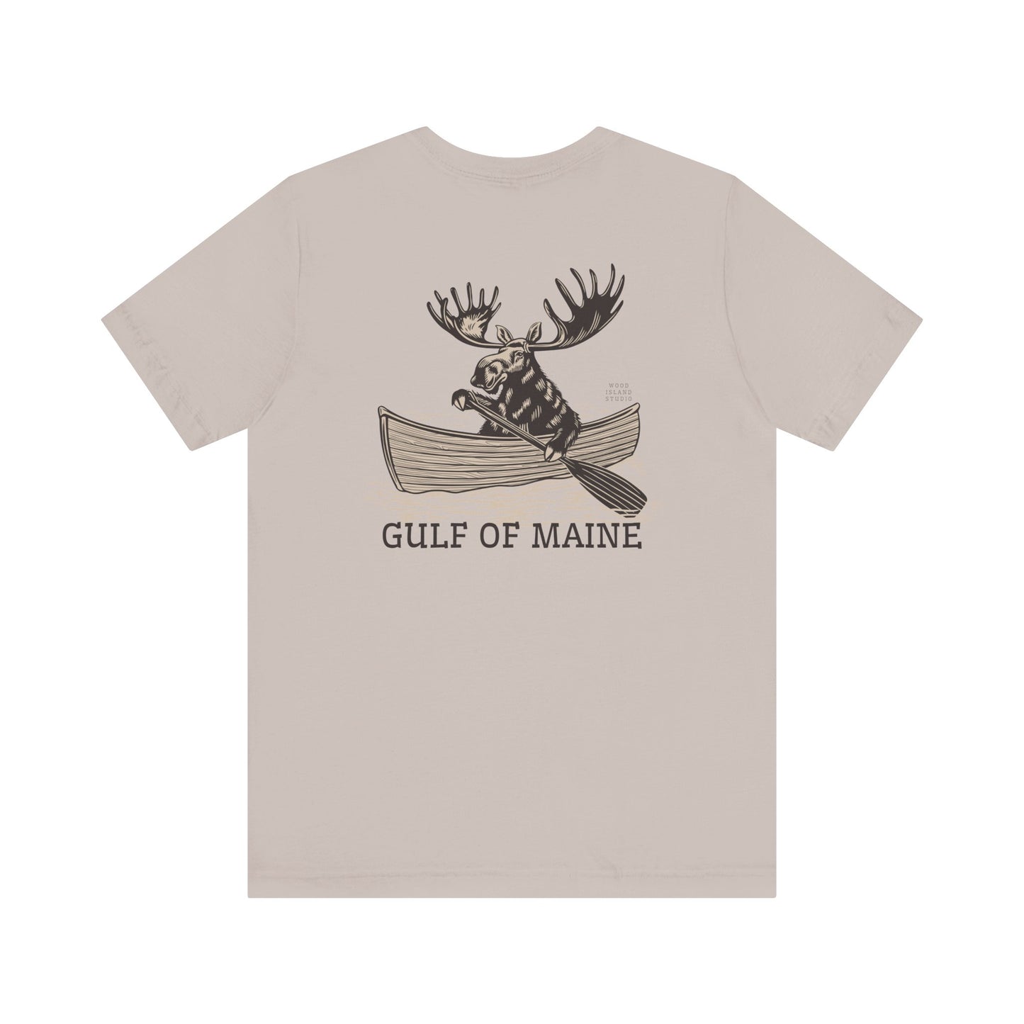 Gulf of Maine Rowing Moose Graphic Tee