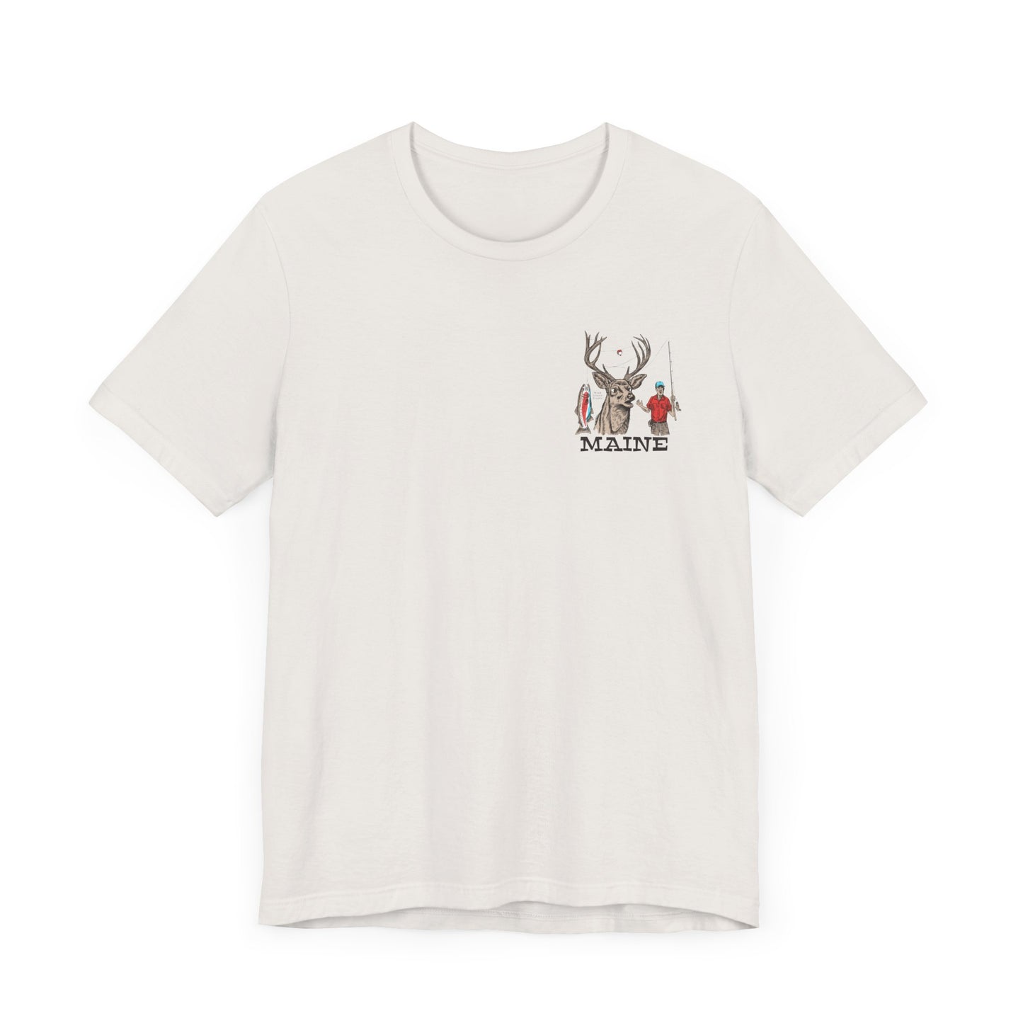 Maine Sportsman Graphic Unisex Tee