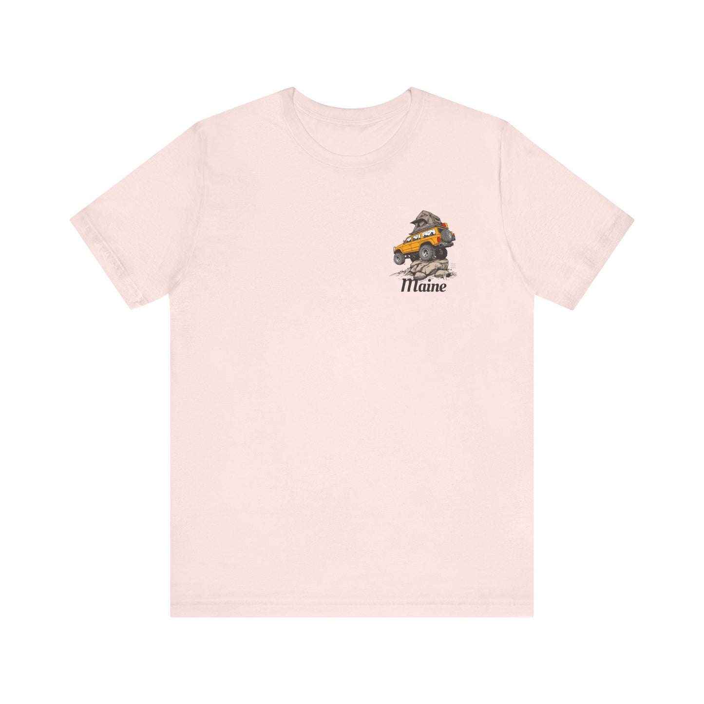 Offroad Maine Camping Graphic Unisex Tee