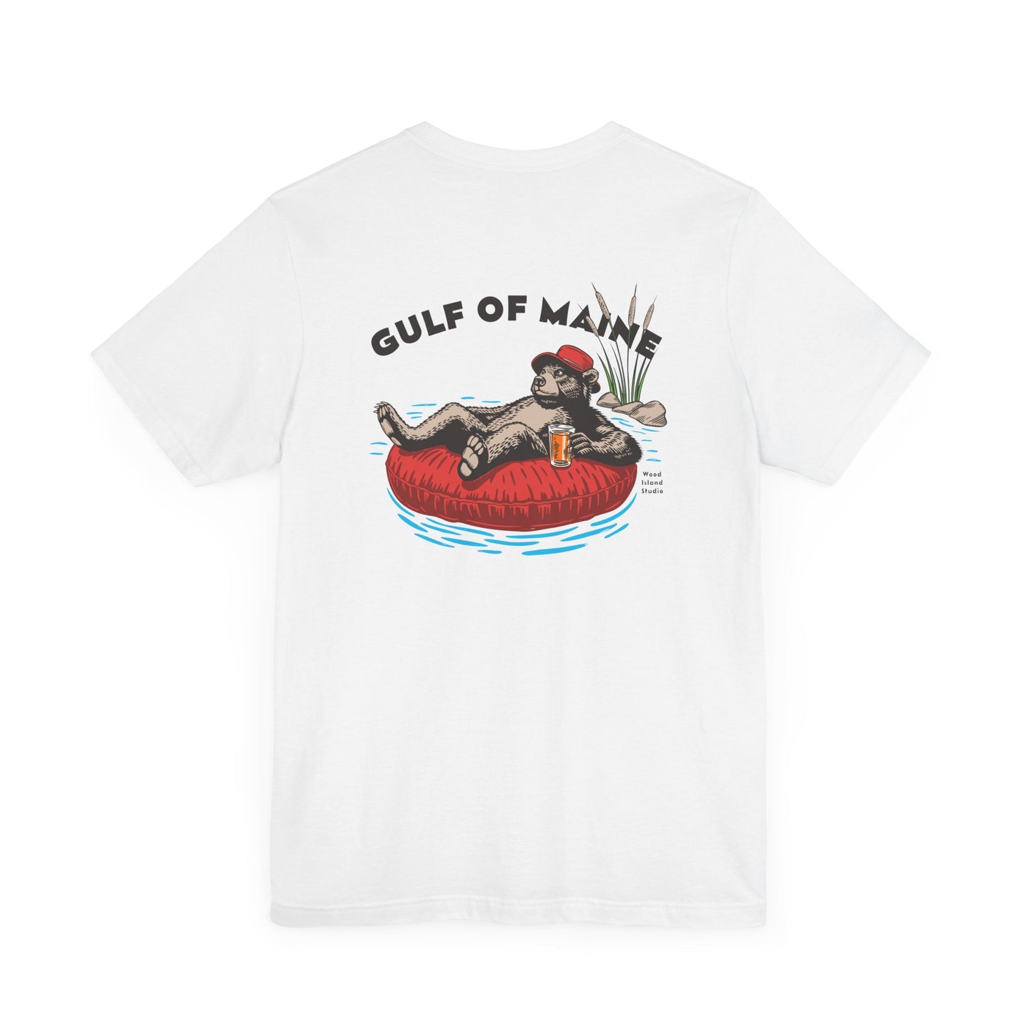 Gulf of Maine Rafting Bear Graphic Tee