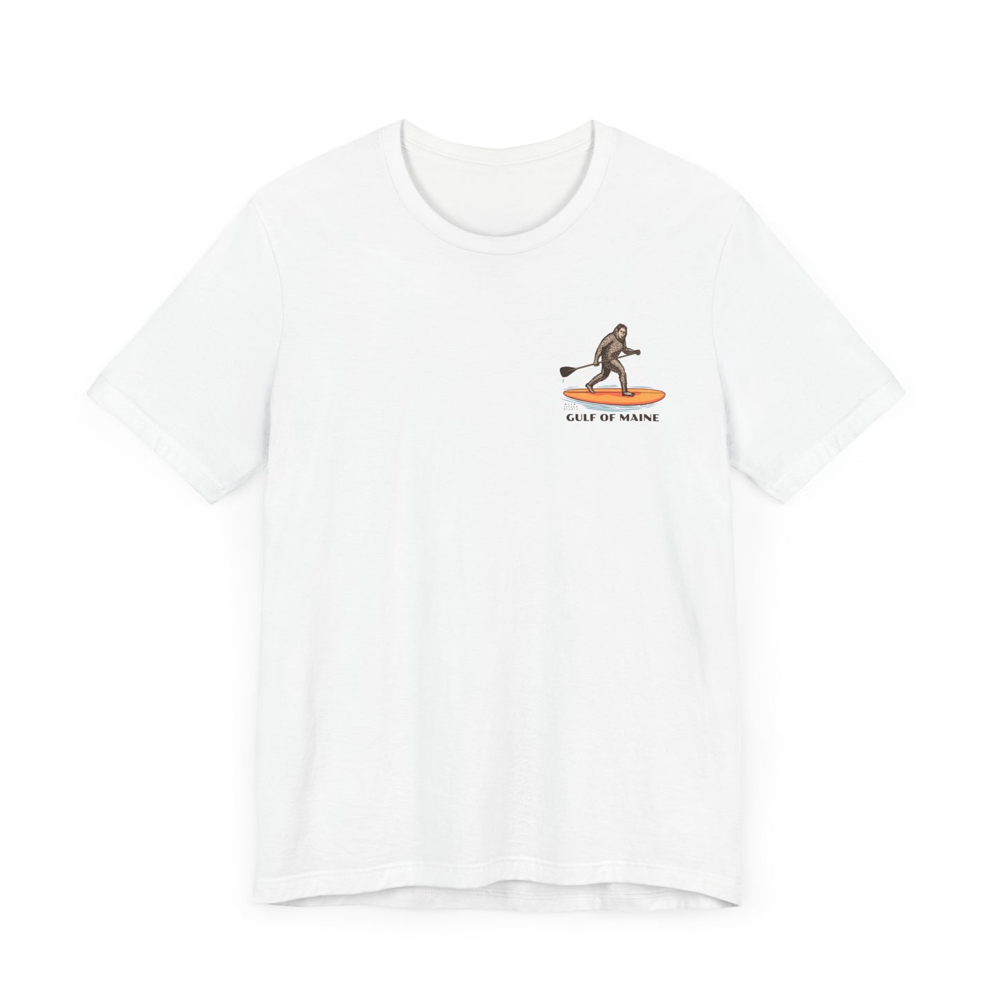 Gulf of Maine Sasquatch Yeti Bigfoot Adventure Tee - Unisex Jersey Short Sleeve T-Shirt