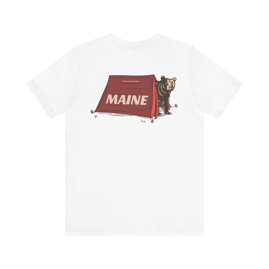 Maine Bear Graphic Unisex Tee