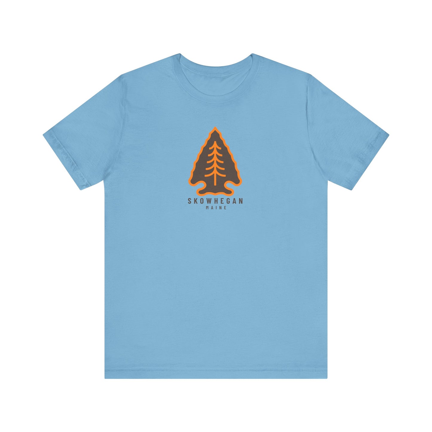 Skowhegan Maine Arrowhead Graphic Tee - Unisex Short Sleeve T-Shirt