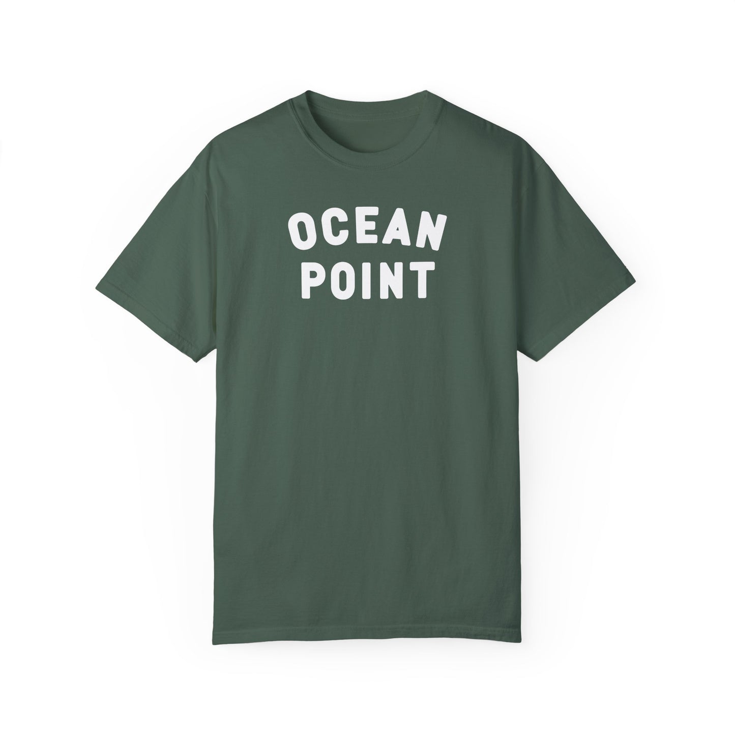Maine's Top Spots - T-shirt - OCEAN POINT - BOOTHBAY