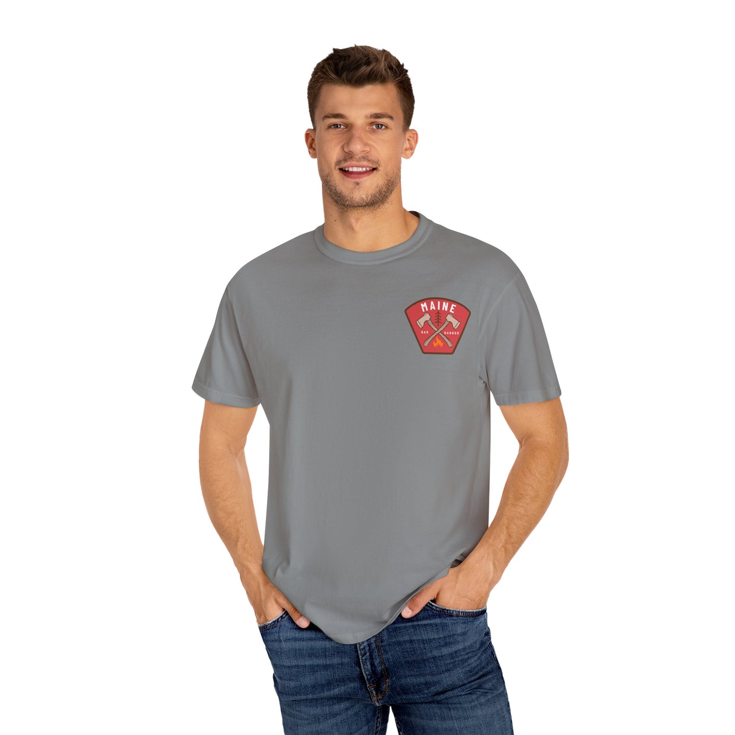 BAR HARBOR MAINE - Camping T-shirt