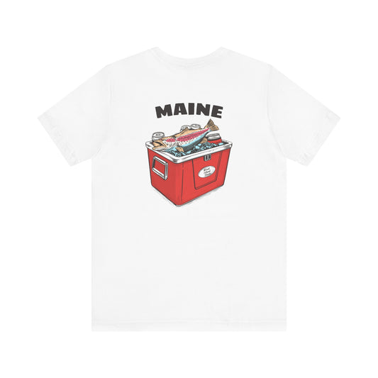 Maine FIsh Camp Graphic Unisex Tee